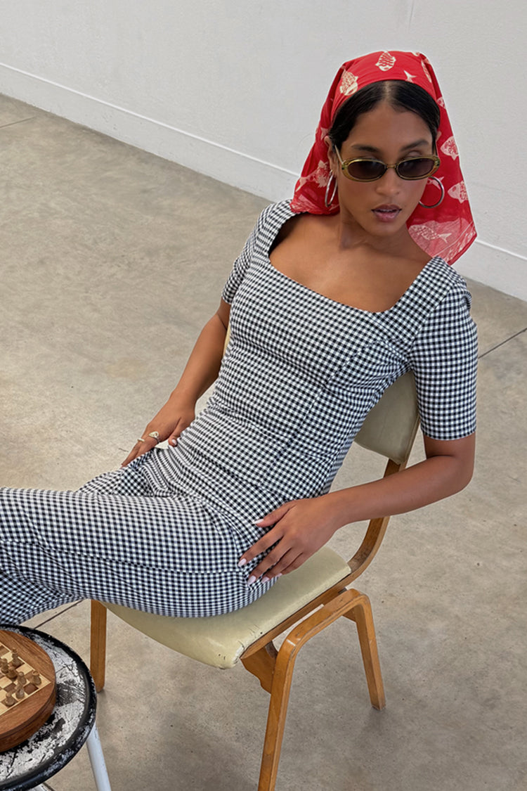 Gingham Top、mySite、solidvoid