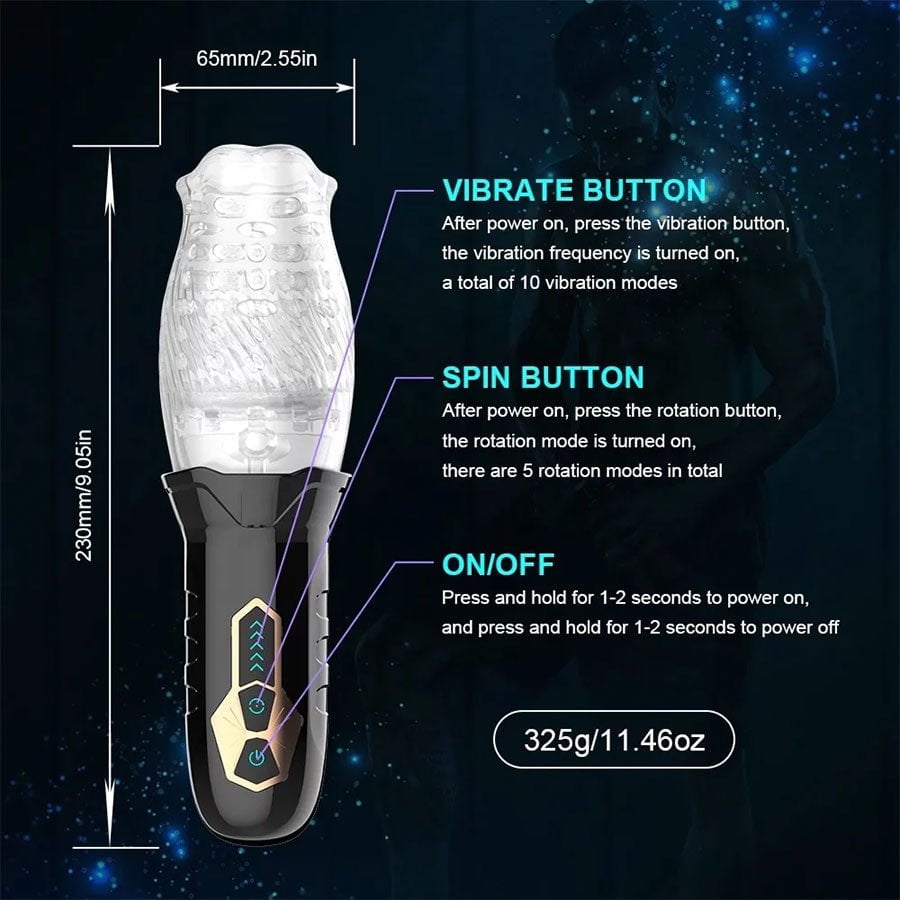 The Male Spinner Rotating and Spinning Masturbator for Men、mySite、bottomscart