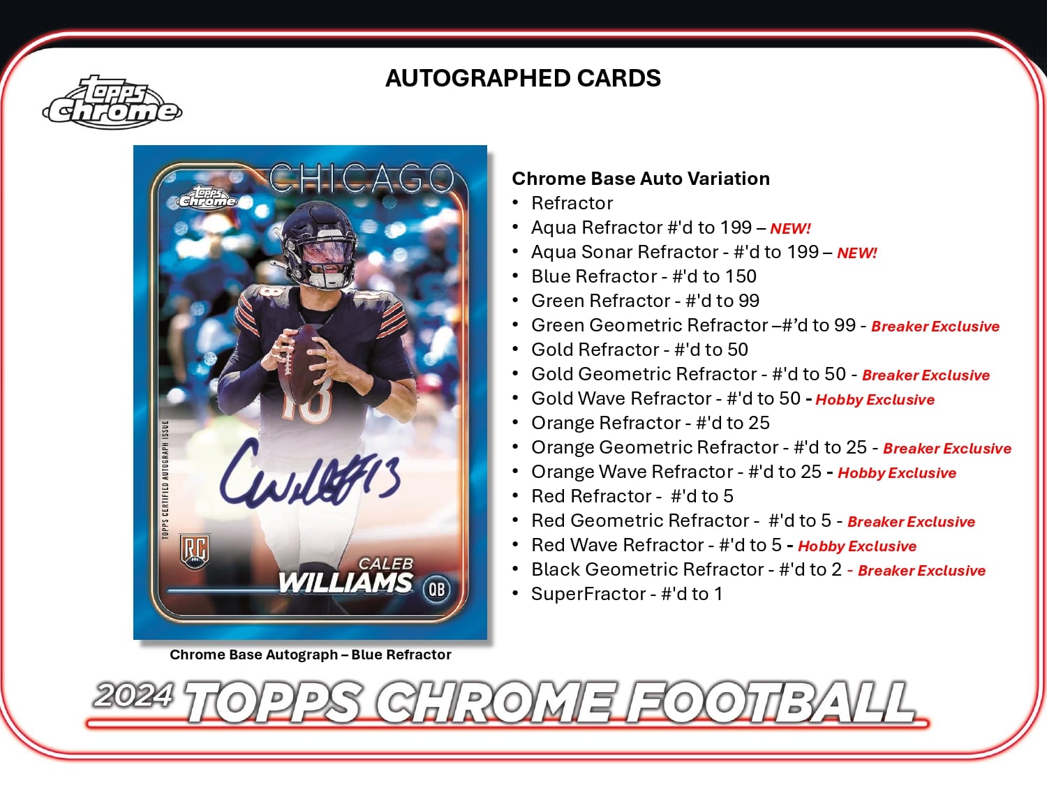 Topps Chrome Football 2024 - Hobby Box、mySite、waistdrama