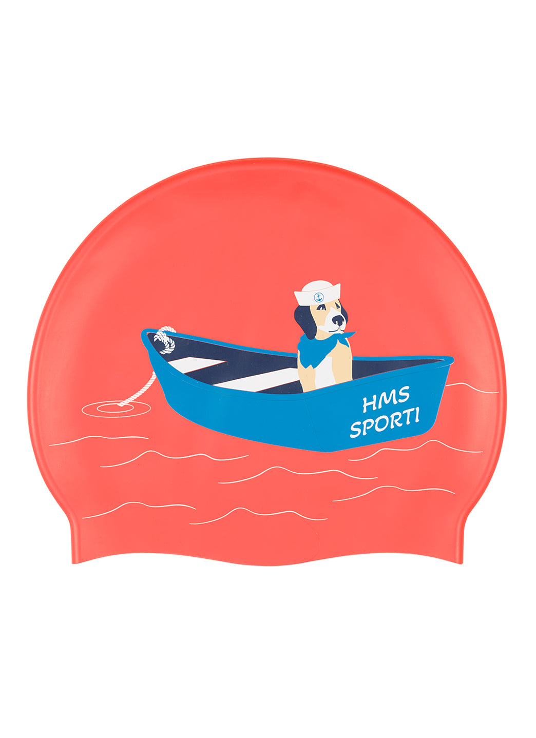 Sporti Skipper Silicone Swim Cap、mySite、noshort