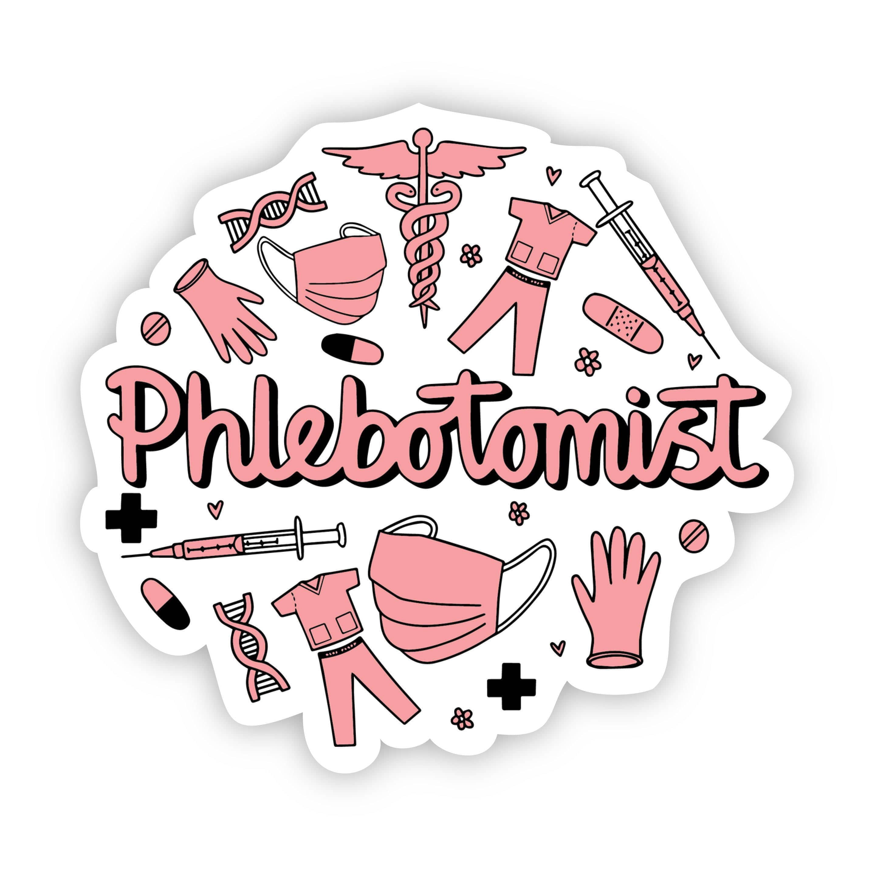  Phlebotomist Sticker、mySite、elrpsem3k