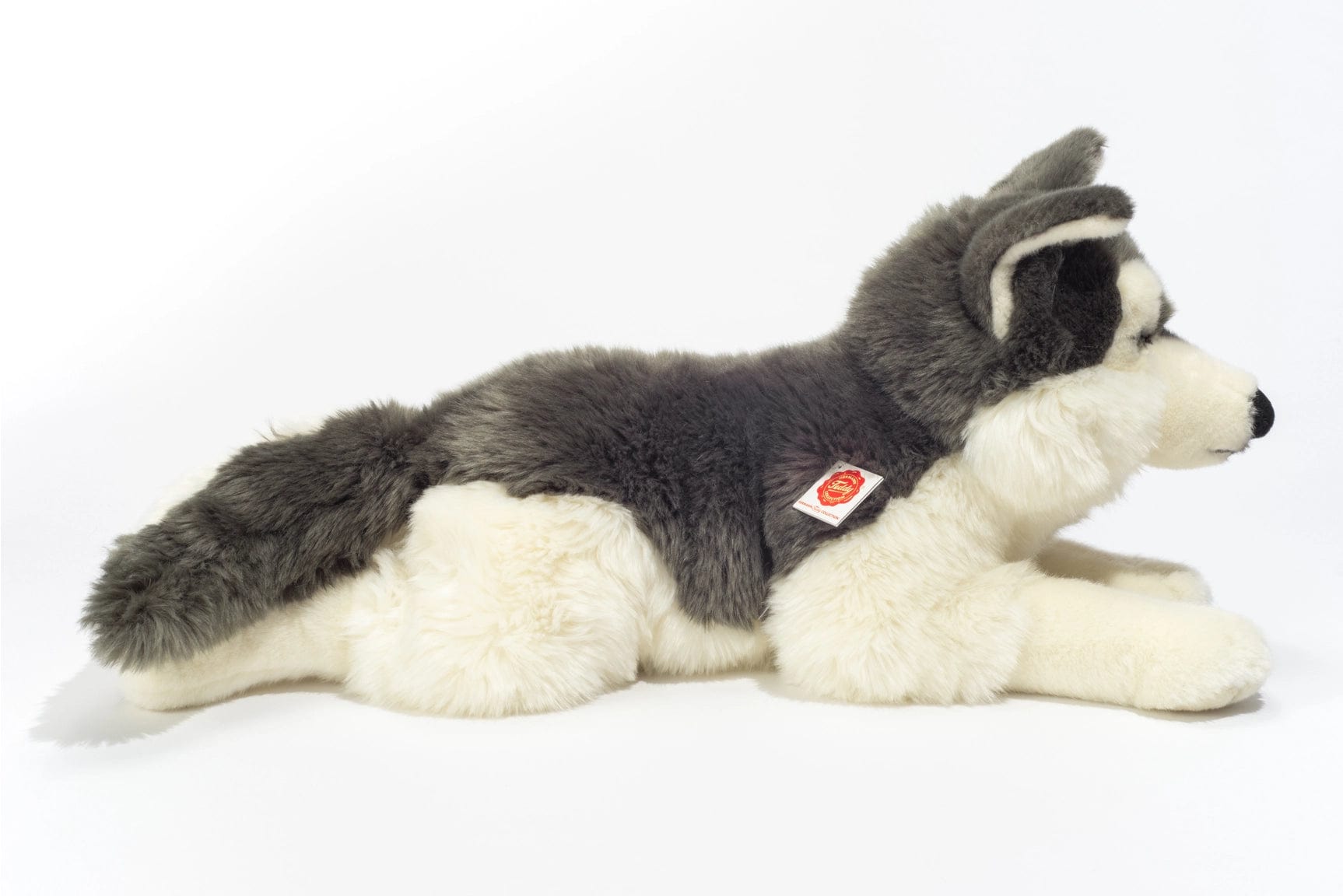 Husky Plush Large Size Floppy Lying by Teddy Hermann、mySite、g9winljtr