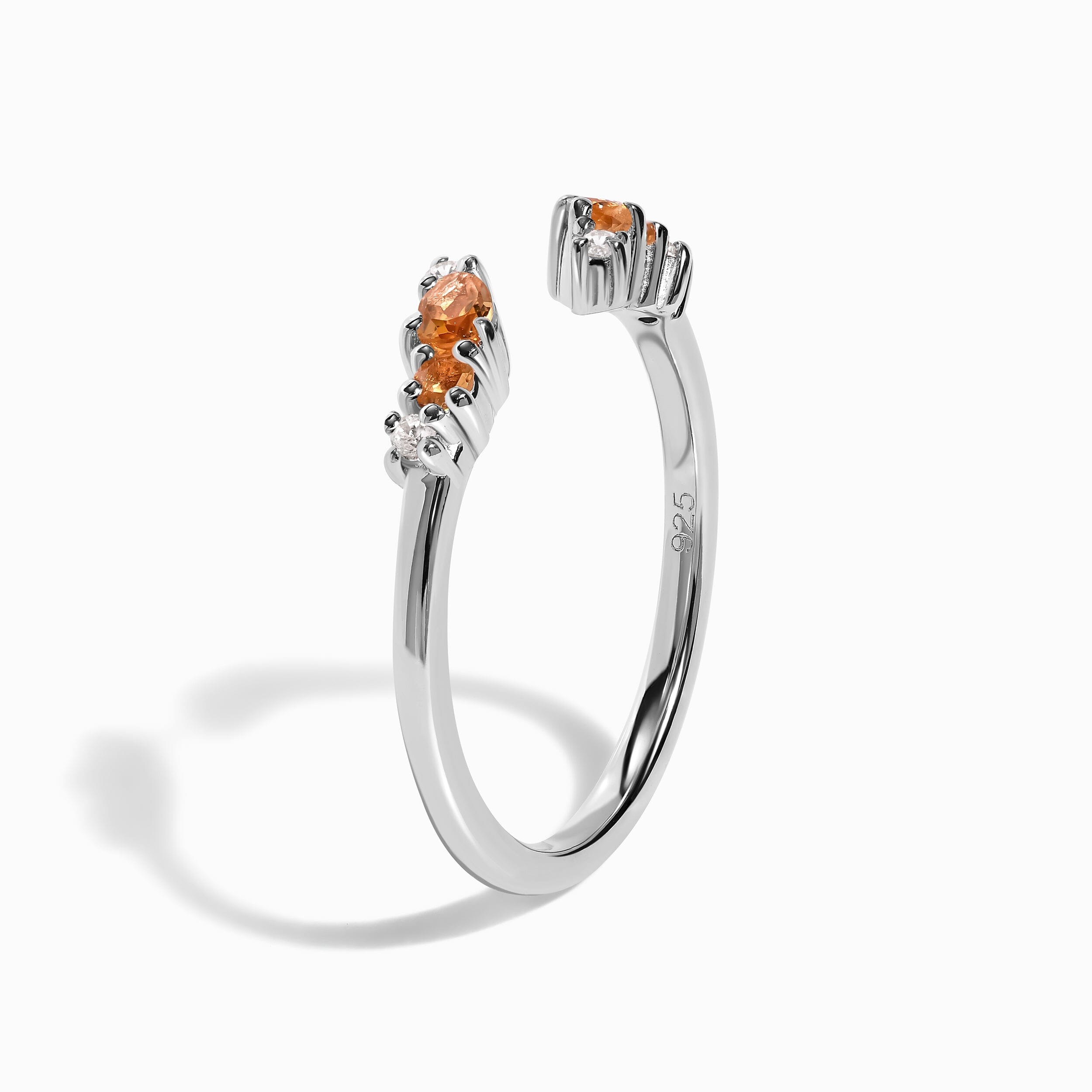 Adjustable Citrine Ring Flourish - November Birthstone、mySite、hinf8tx79