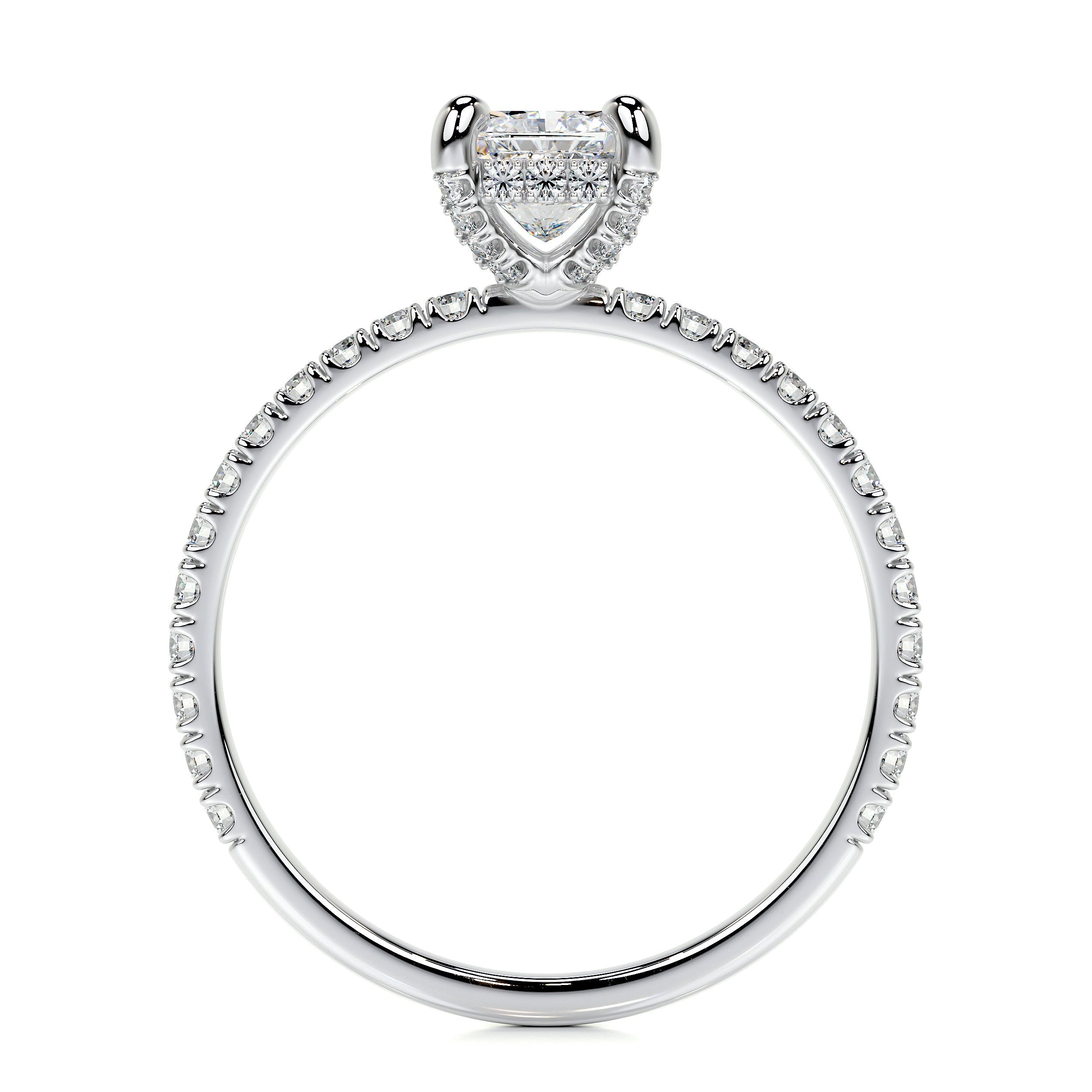 Deborah Lab Grown Diamond Ring -14K White Gold、mySite、hinf8tx79