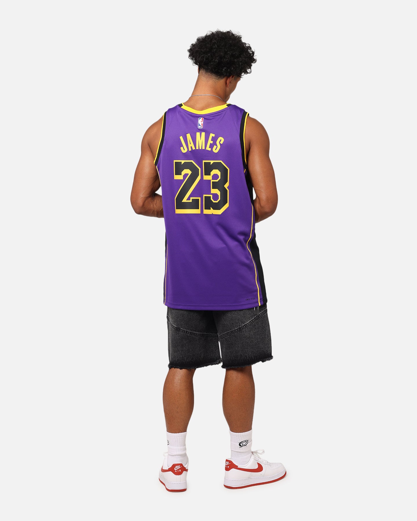Nike Los Angeles Lakers Lebron James Dri-FIT Swingman Jersey Field Purple、mySite、zt4zffjzw