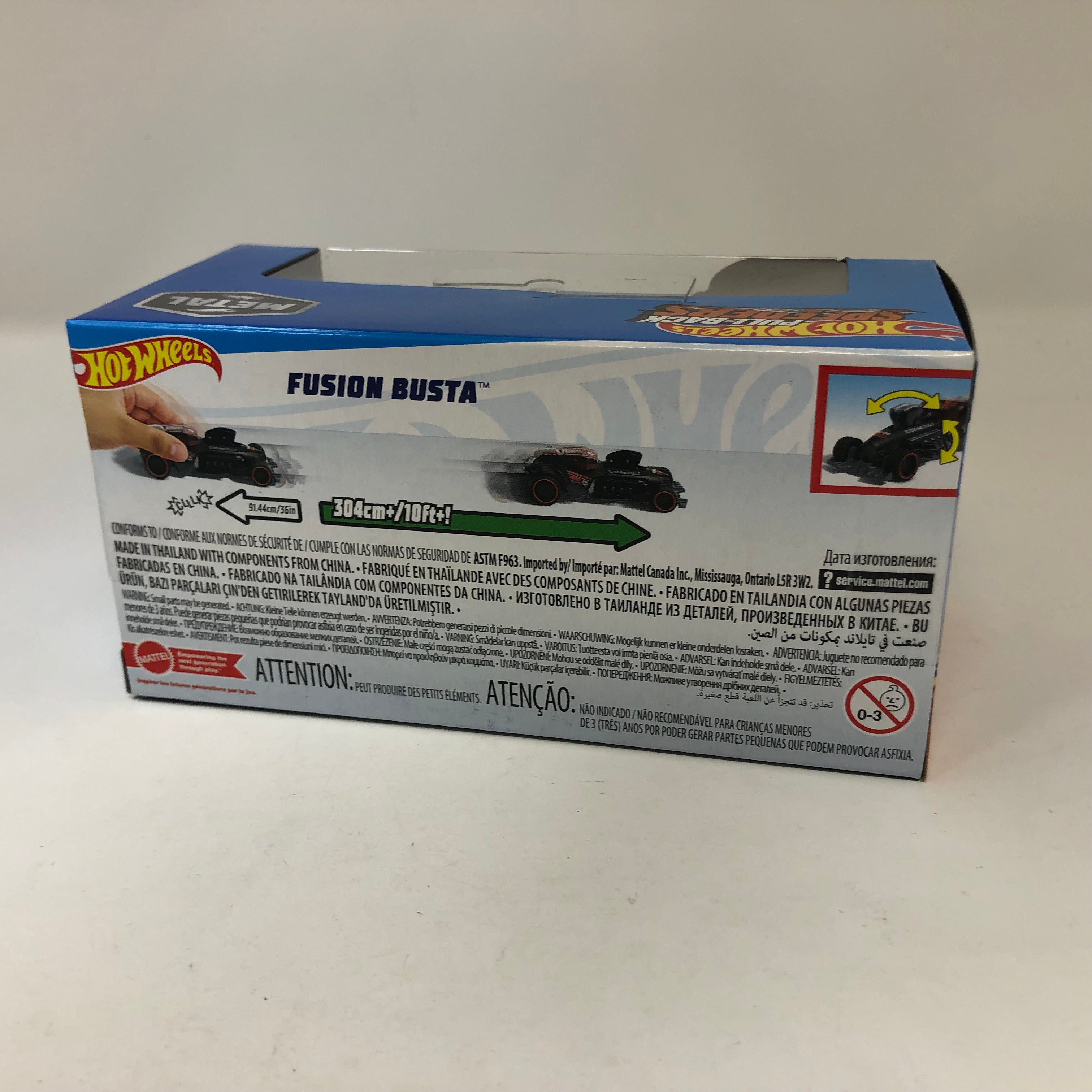 Fusion Busta * 2023 Hot Wheels Pull-Back Speeders 1:43 scale、mySite、hgirdovlk