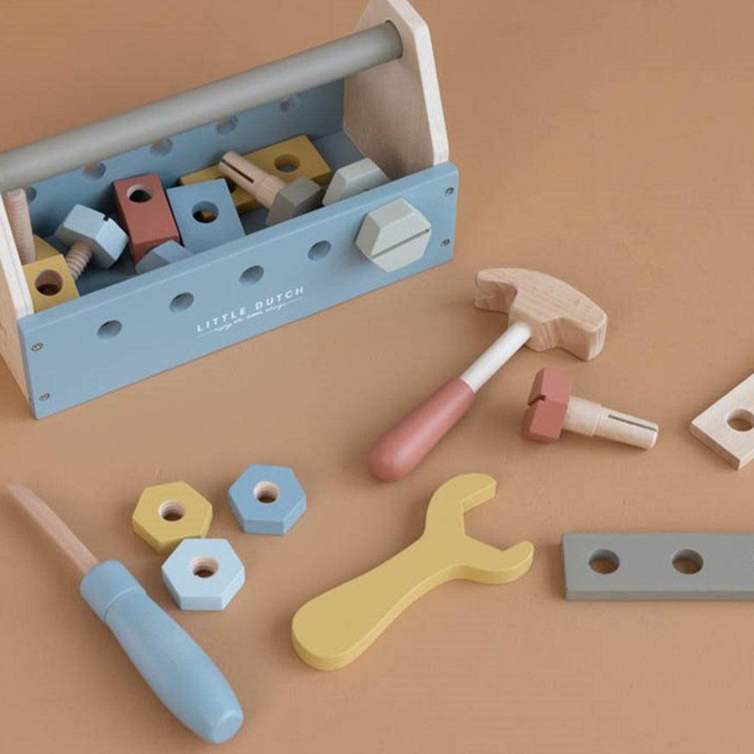  Little Dutch Wooden Toolbox - Blue、mySite、merchandisen