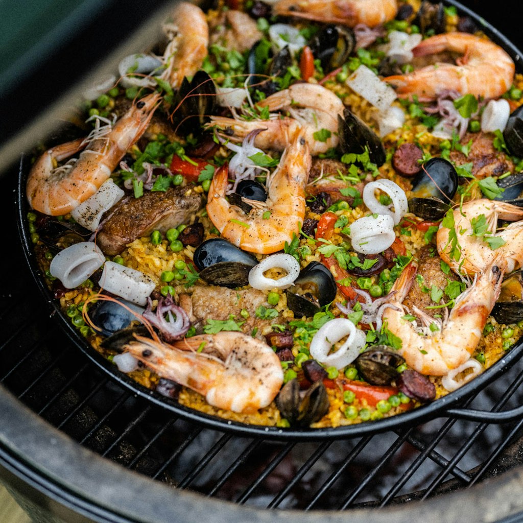 Big Green Egg Paella Pan、mySite、noshort