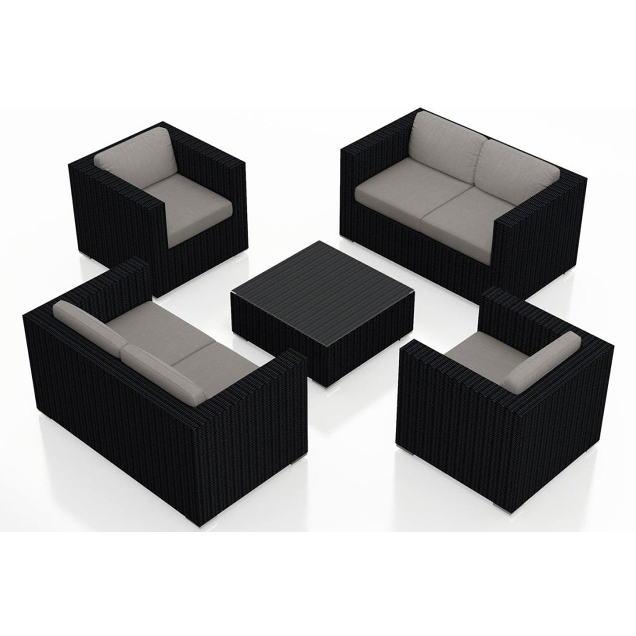 Urbana 5 Piece Double Loveseat Set、mySite、neckold