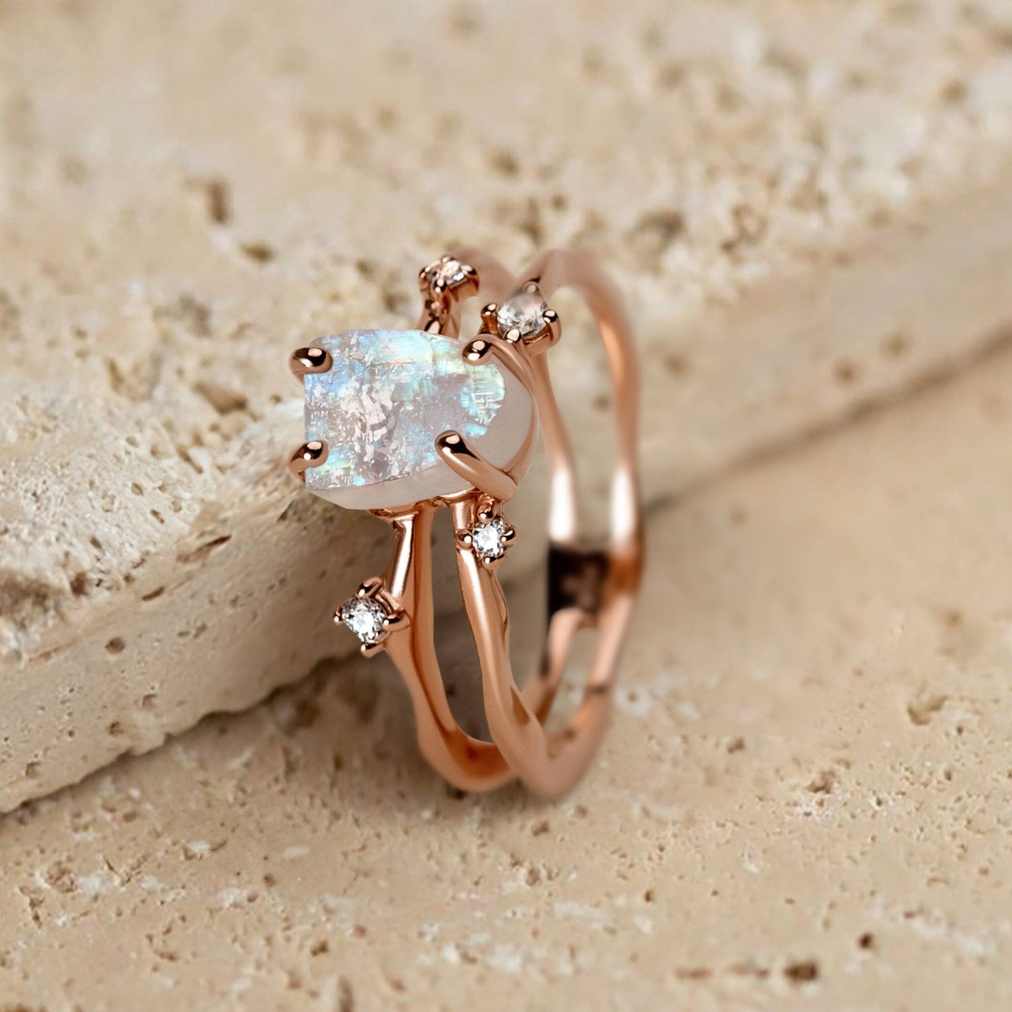 Raw Crystal Ring - Flow、mySite、hinf8tx79