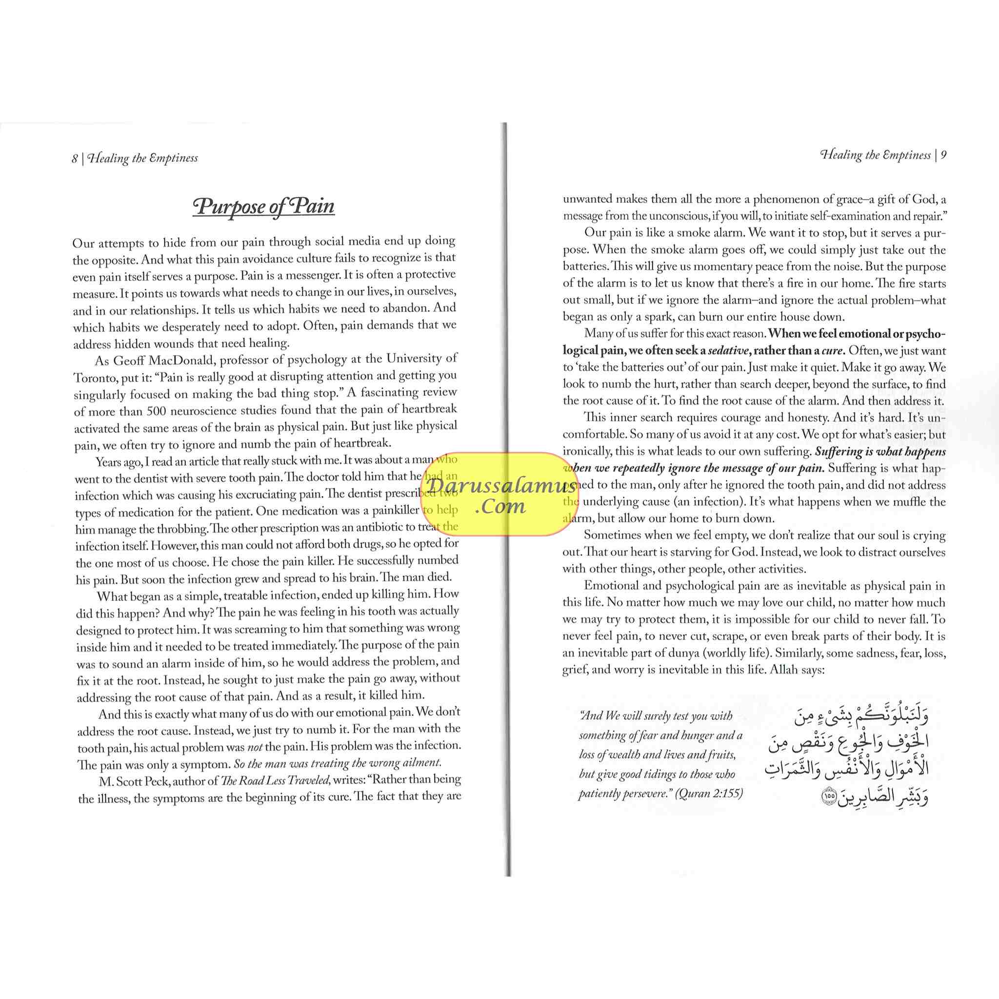 Healing the Emptiness by Yasmin Mogahed、mySite、topwebapps