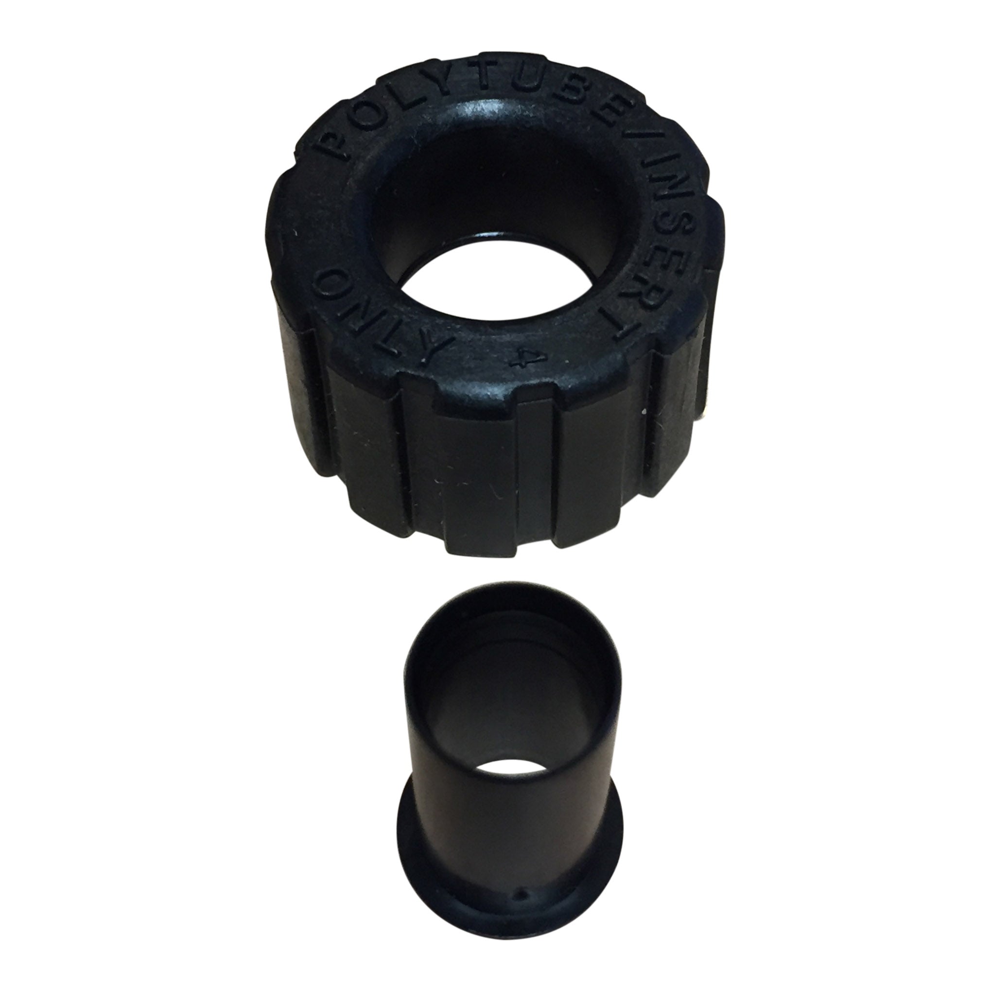 Clack WS1 Drain Elbow Nut & 5/8 Poly Tube insert Water eStore、mySite、noshort