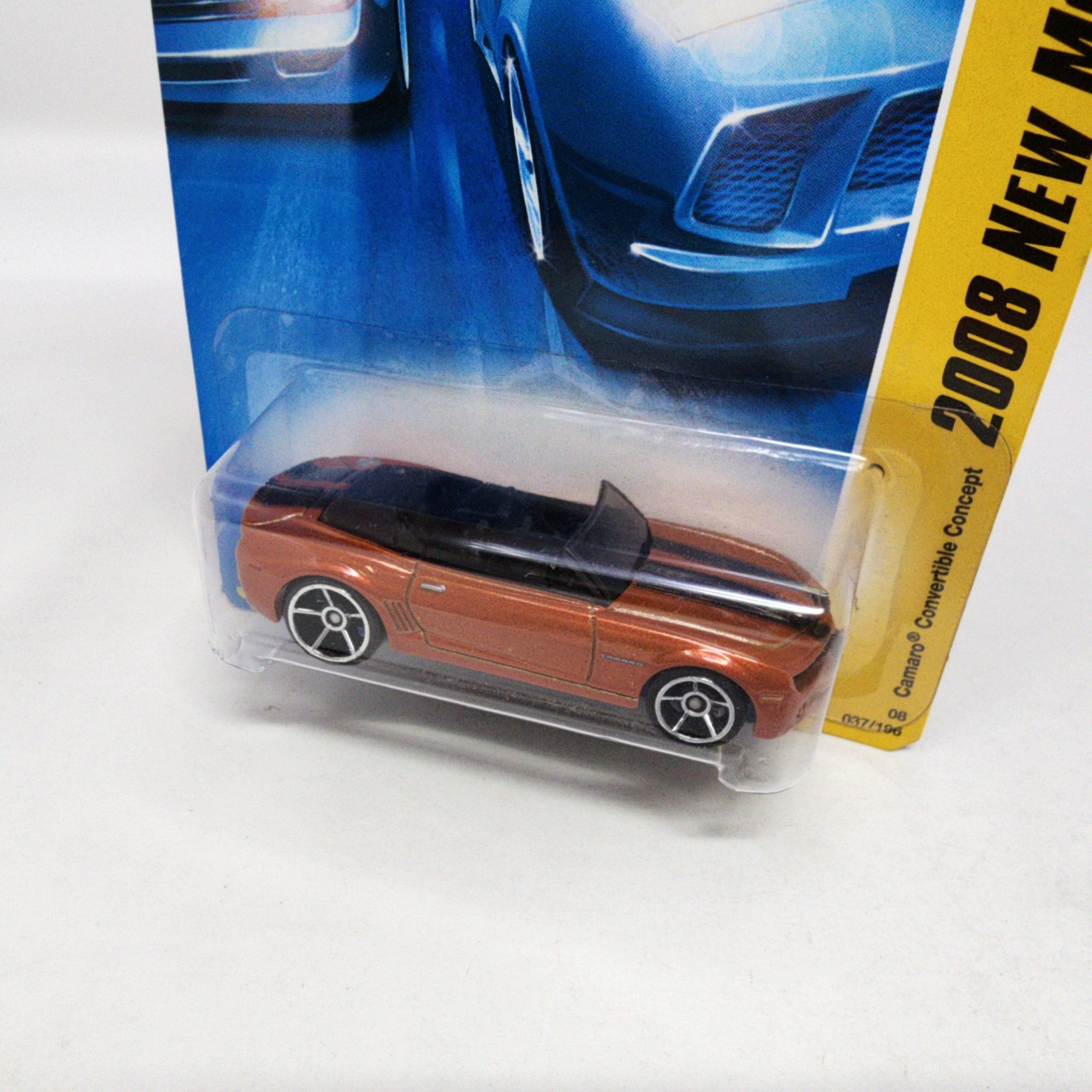 Chevy Camaro Convertible Concept #37 * Burnt Orange * Hot Wheels 2008、mySite、hgirdovlk