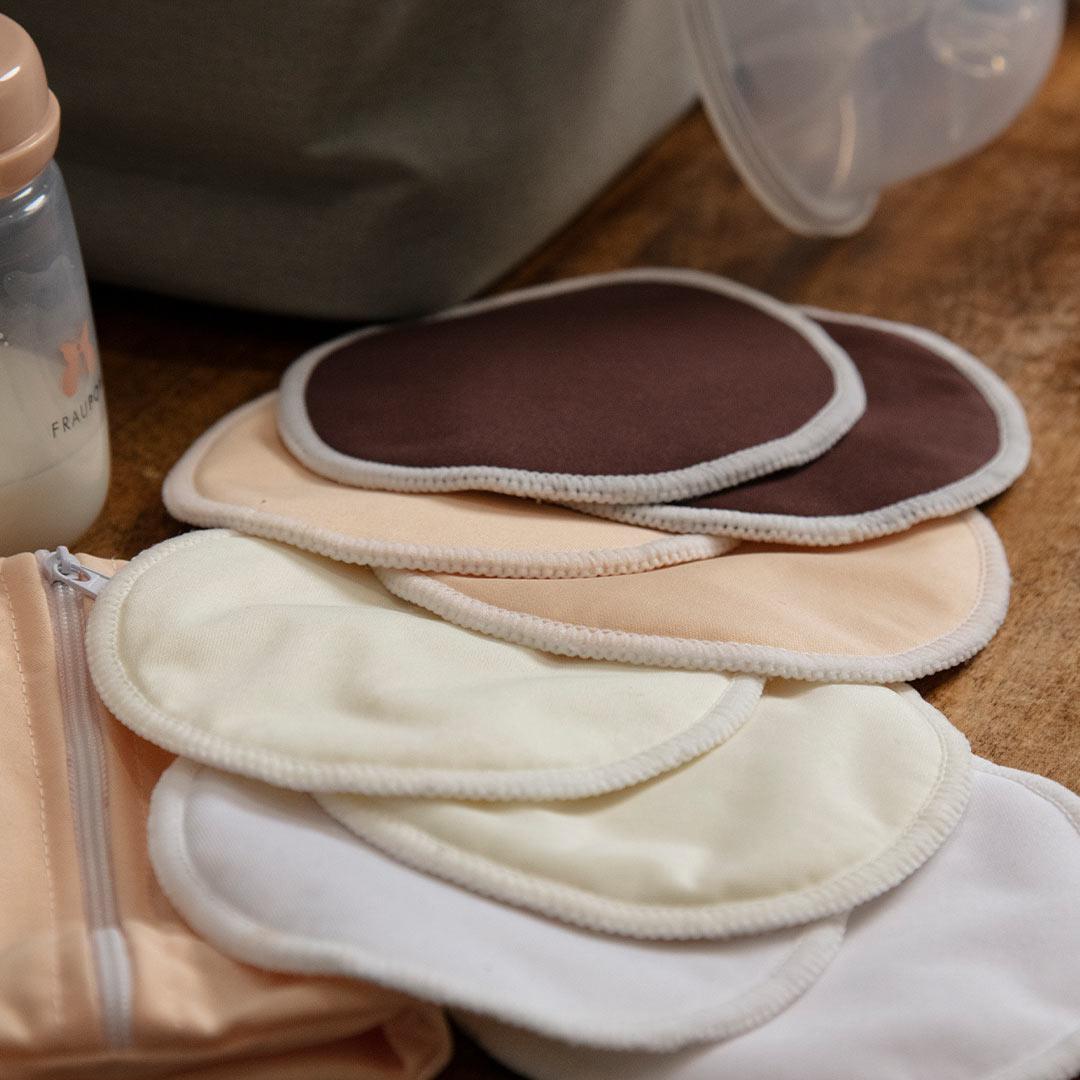  Fraupow Nursing Pads - 8 Pack - Multi-Colour、mySite、merchandisen