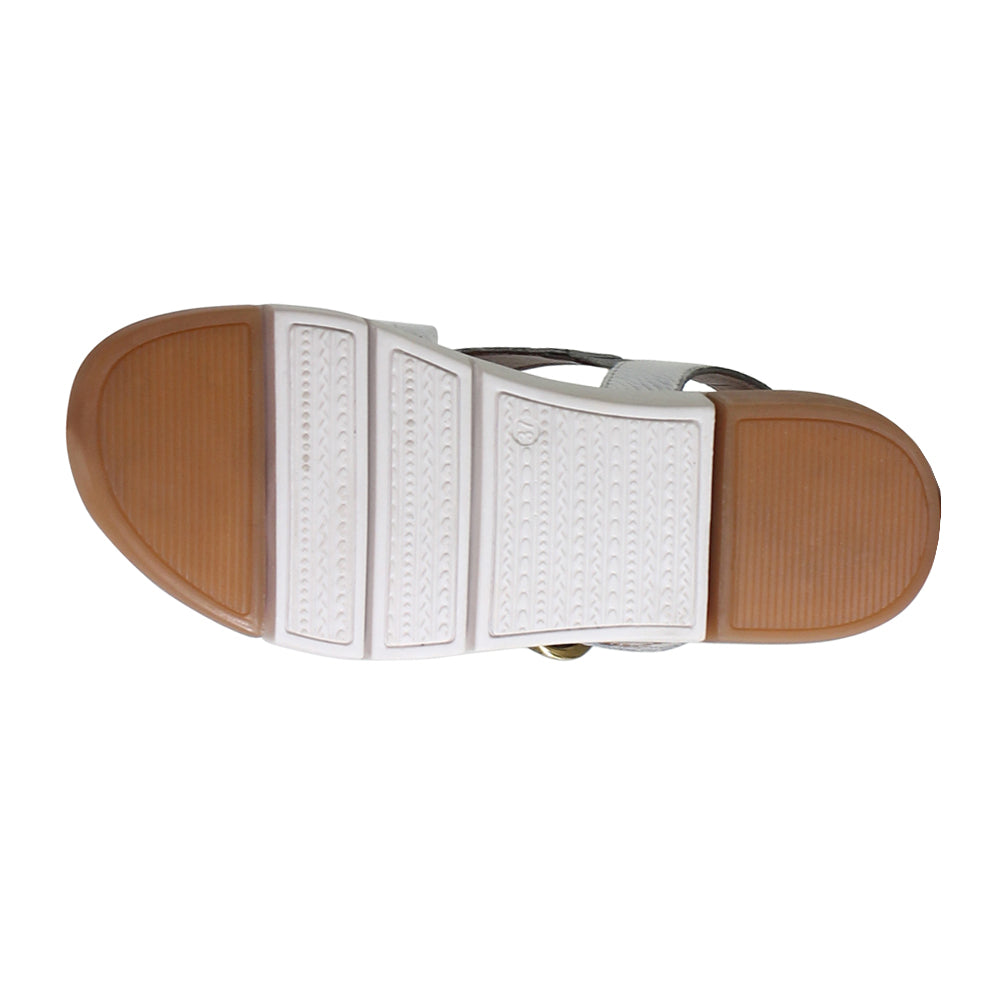 Advo Cate Metallic Strappy Wedge Sandals、mySite、gtrtttuynbv