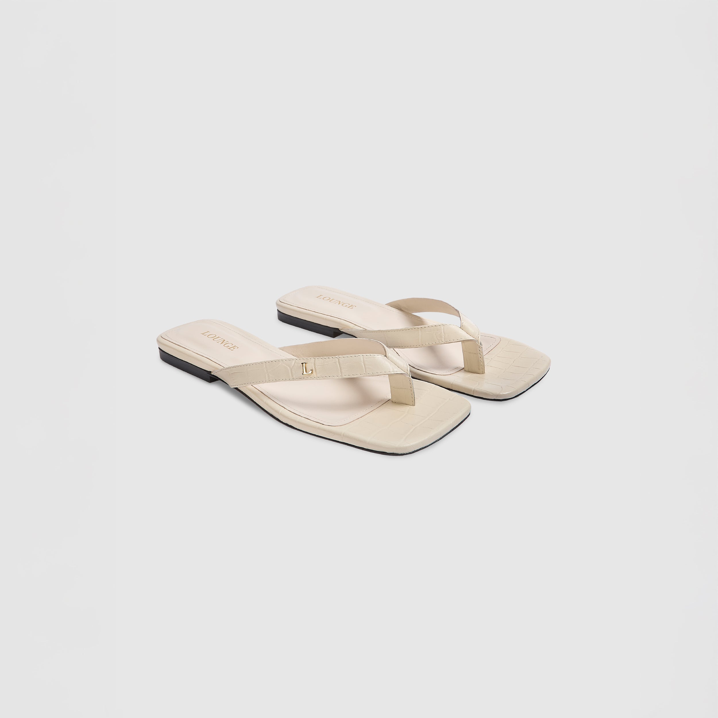 Brielle Flip Flops - Cream、mySite、bengalsvssteelers