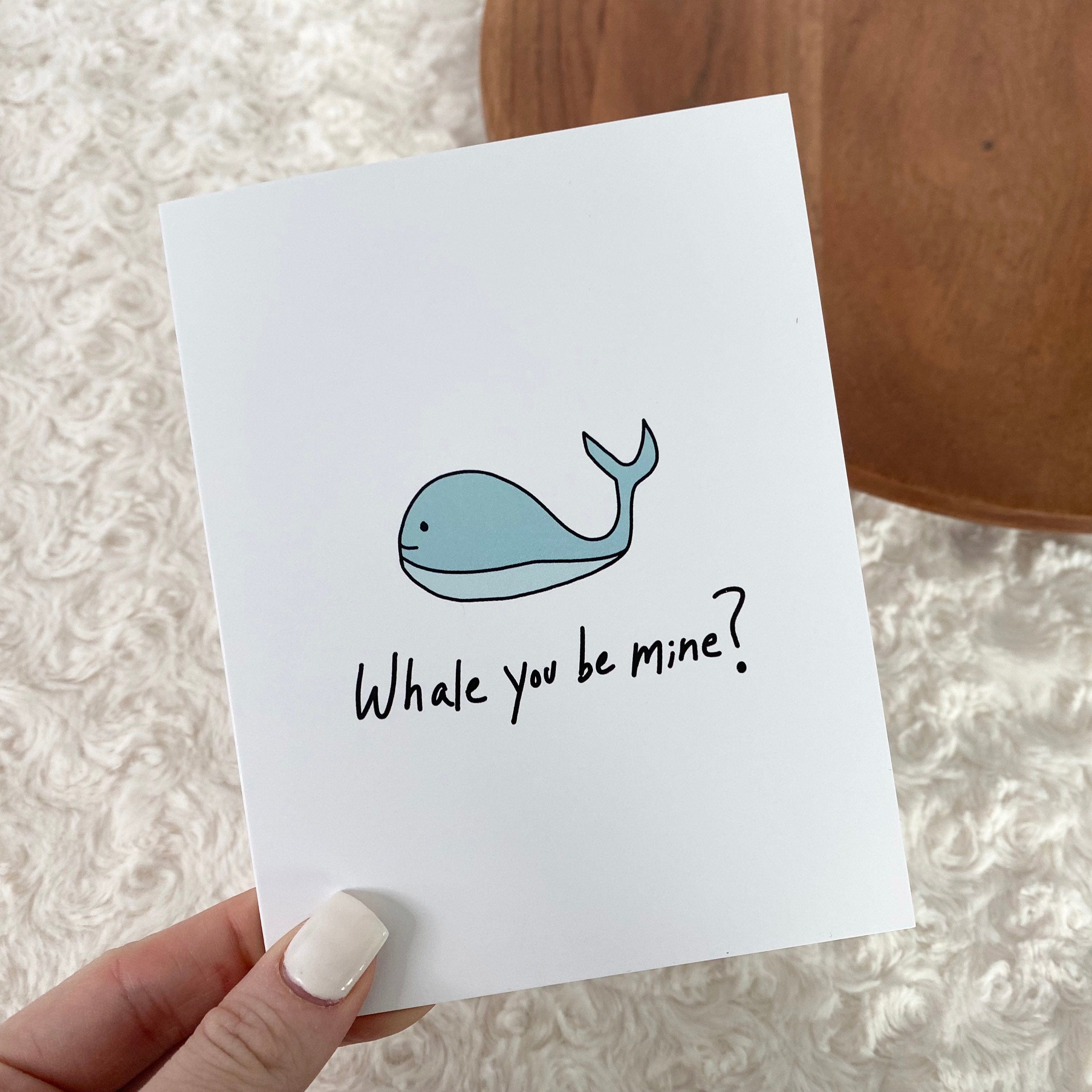  Whale you be mine ?Greeting Card、mySite、ghnorth