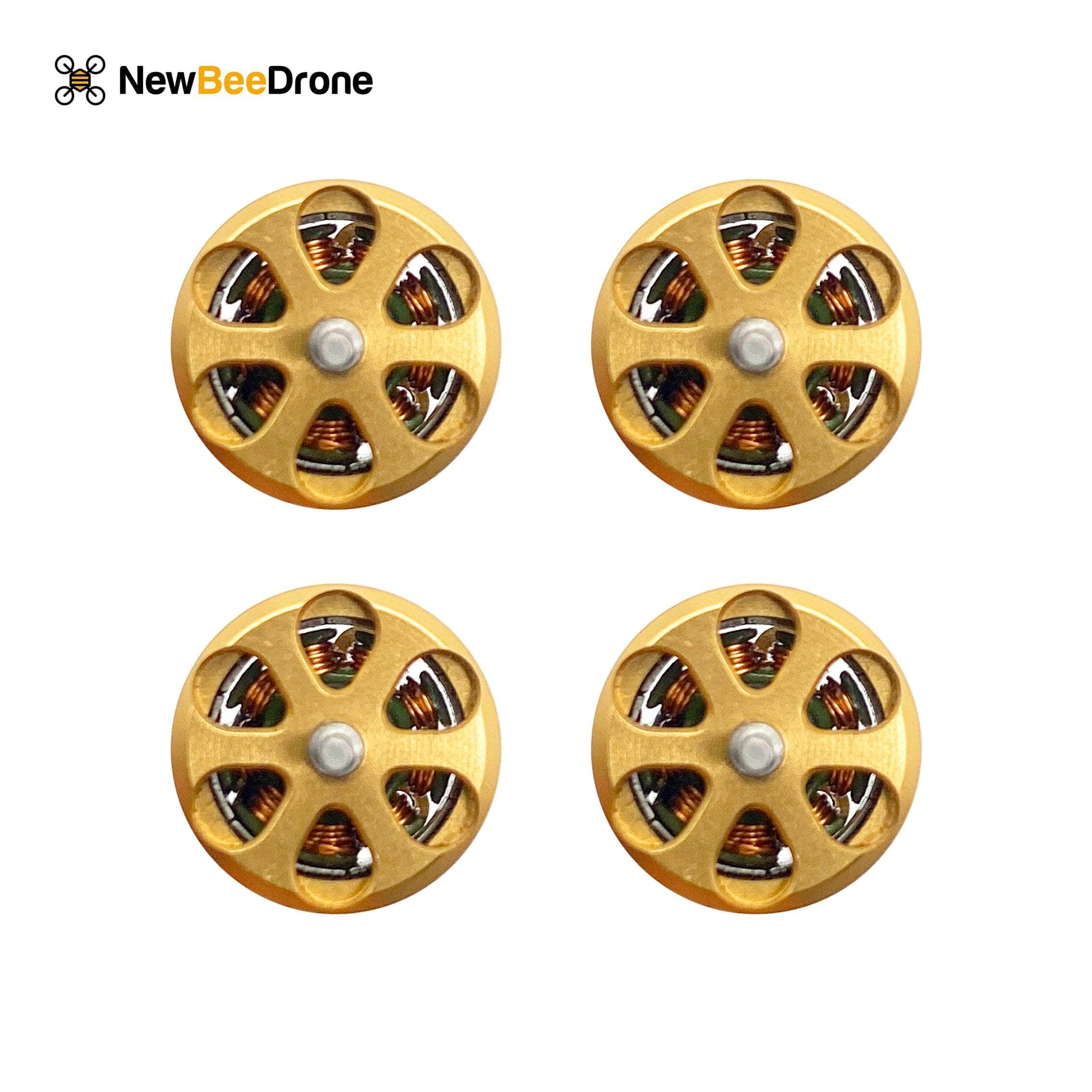  NewBeeDrone 0802 18000kv Brushless Motors - Unibell Gold Edition (Set of 4)、mySite、merchandisen