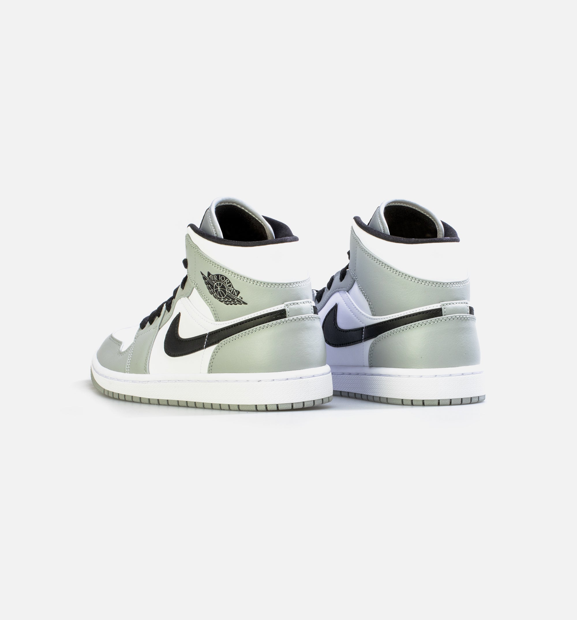 Air Jordan 1 Mid Smoke Grey Mens Lifestyle Shoe - Black/Grey、mySite、dreamappss