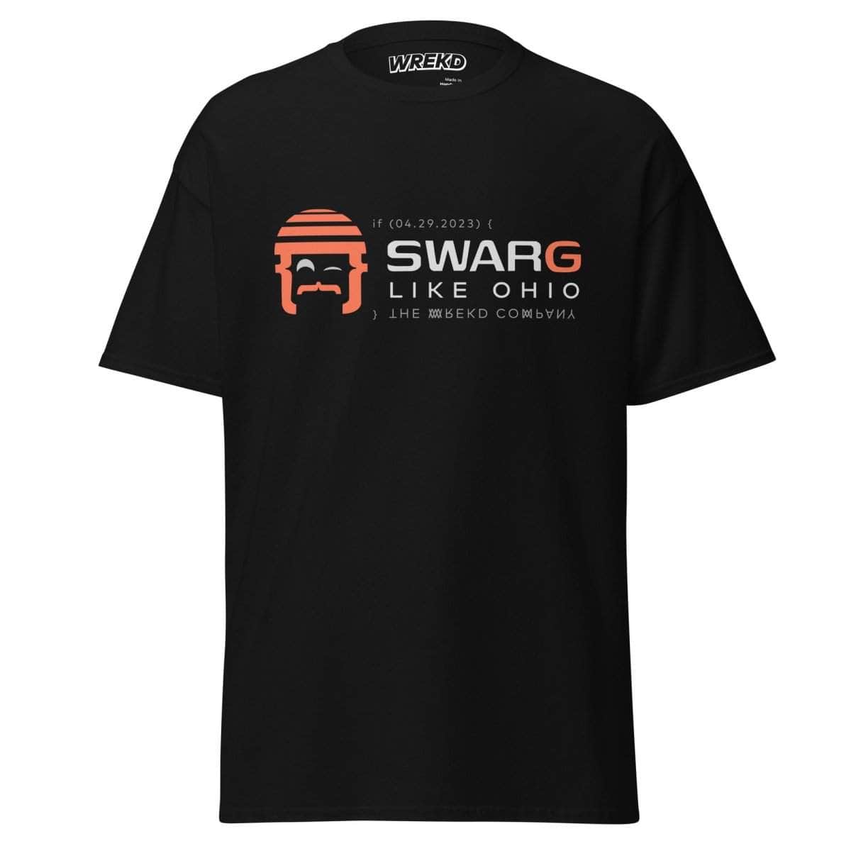 WREKD SWARG LIKE OHIO Parody Goggle Dooms Day Men's Classic Tee、mySite、merchandisen