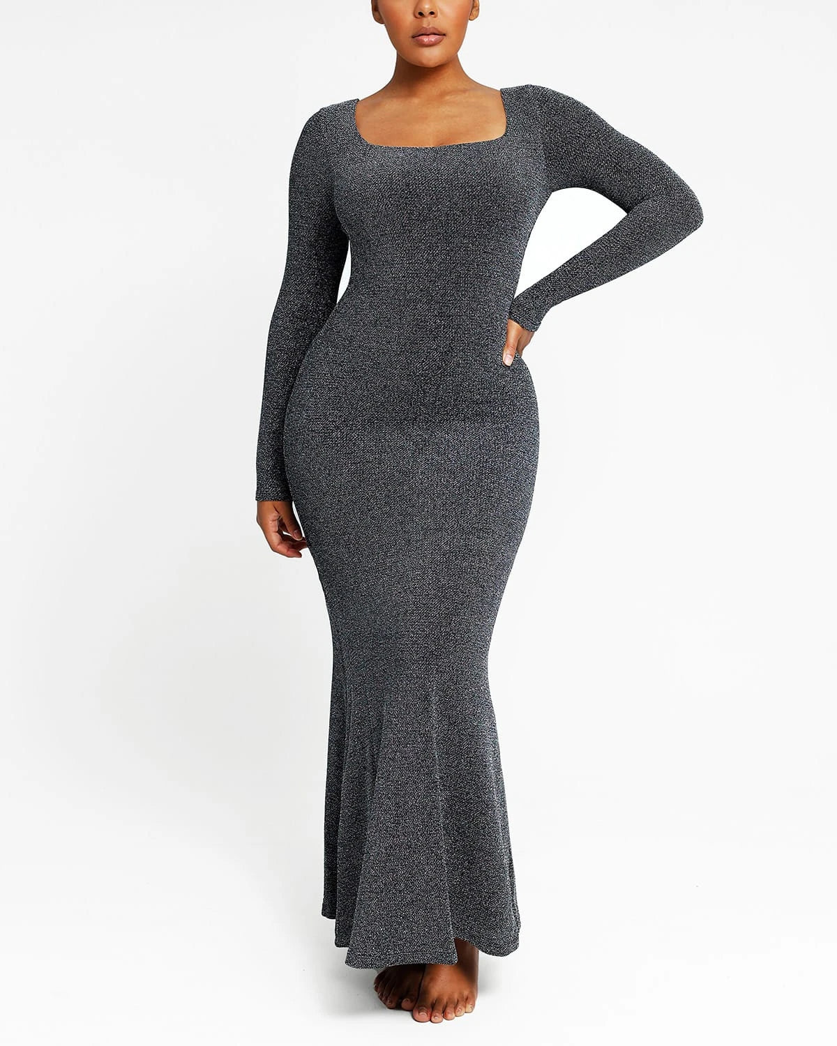 Gleaming Long Sleeve Mermaid Shaping Dress、mySite、bengalsvssteelers