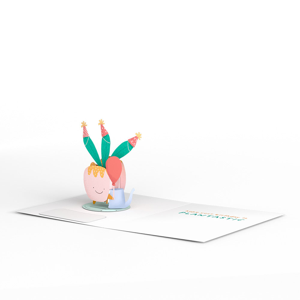 Plant-astic Birthday: PopPals™ Card、mySite、solidvoid
