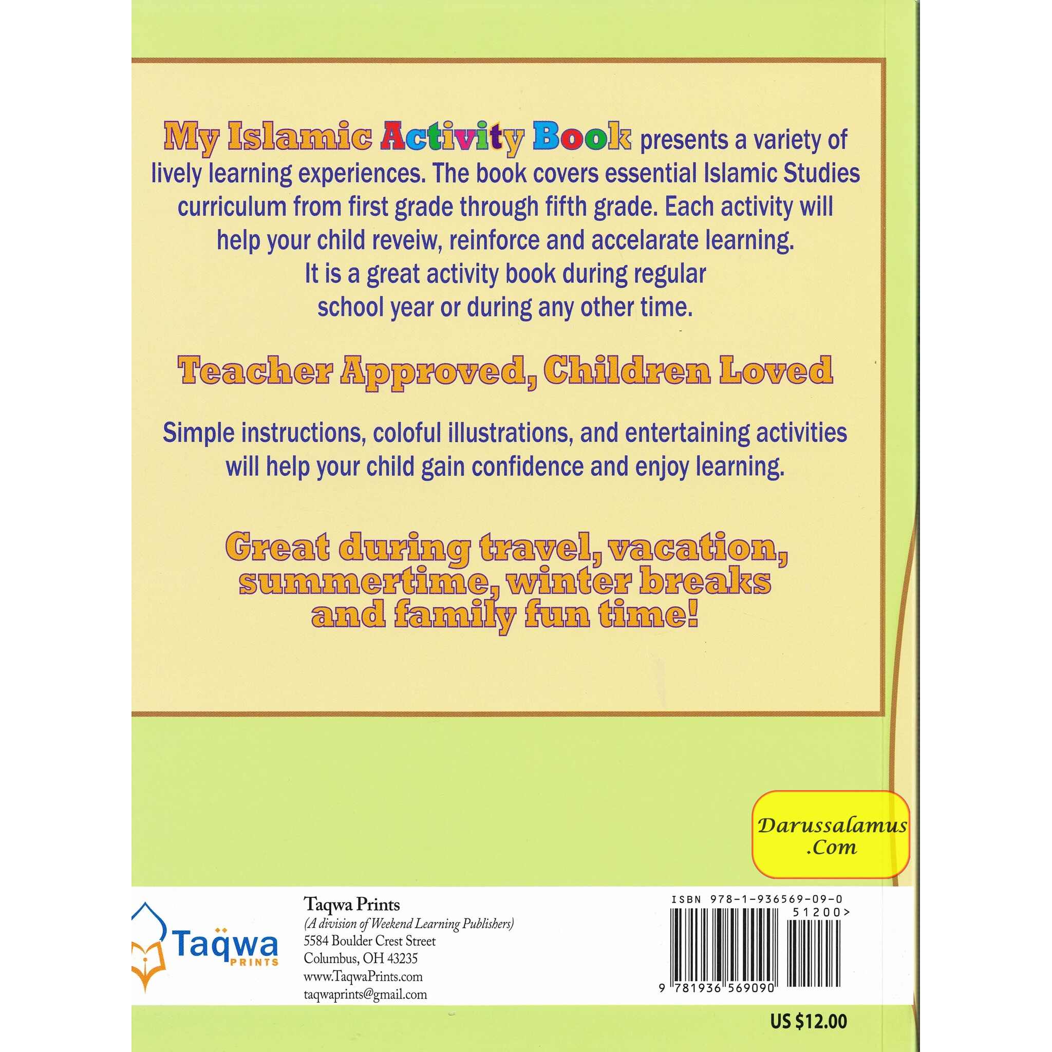 My Islamic Activity Book (Weekend Learning Series)、mySite、topwebapps