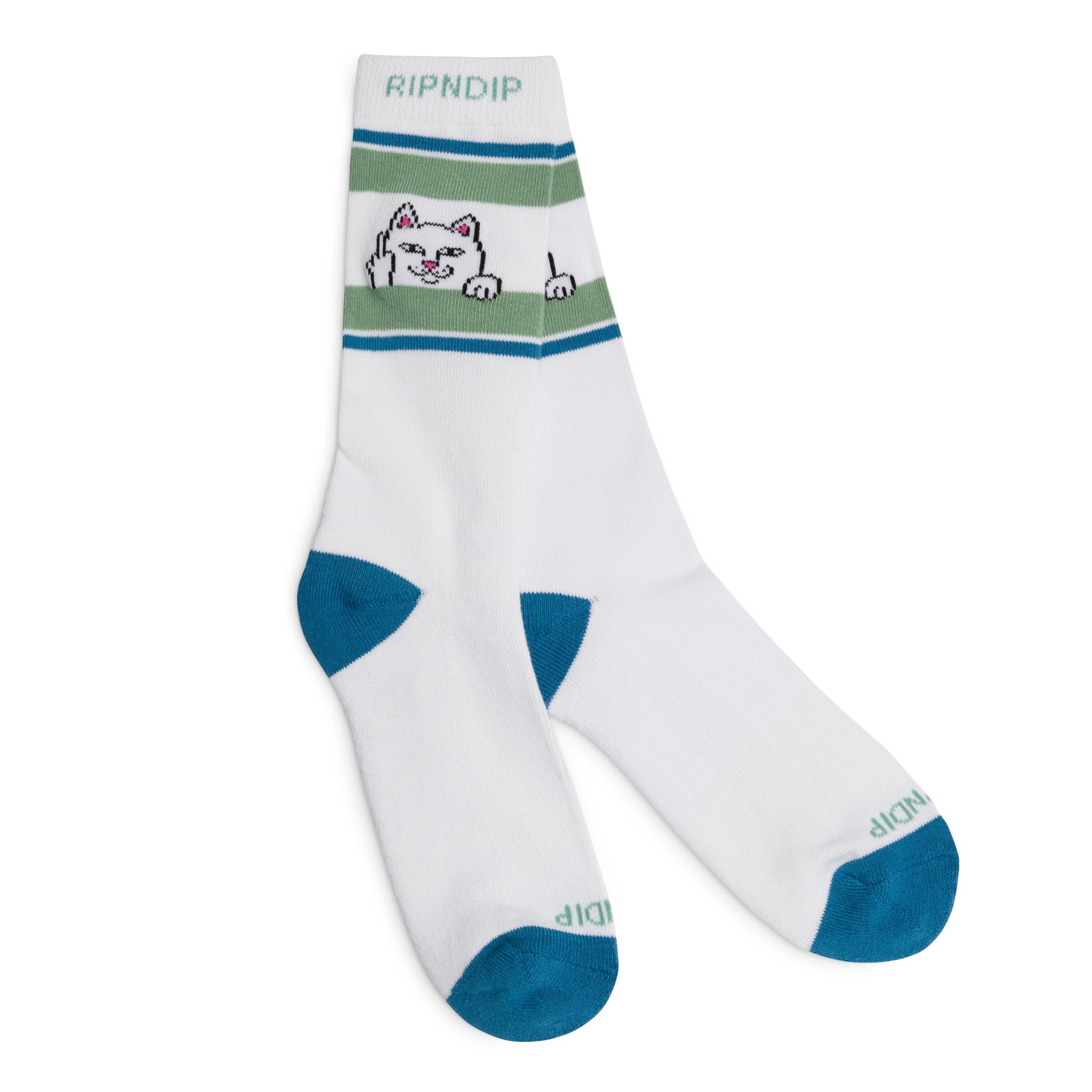  Peeking Nermal Socks (Pine / Slate)、mySite、merchandisen