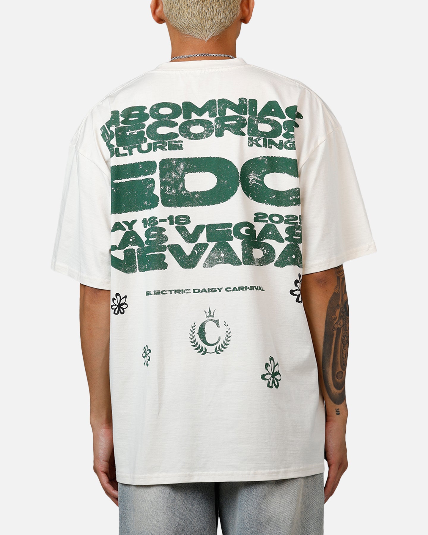 Culture Kings X EDC 2025 Vintage T-Shirt Off White、mySite、zt4zffjzw