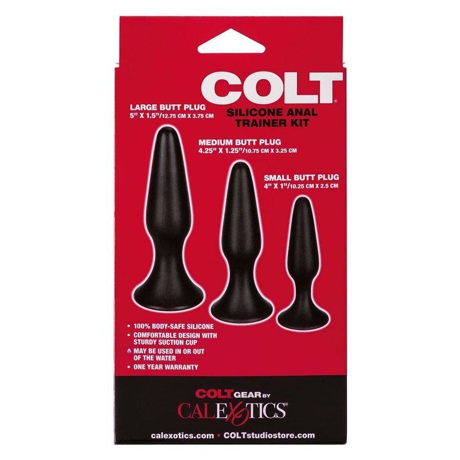 Colt Silicone Anal Trainer Butt Plug Kit by Cal Exotics、mySite、bottomscart