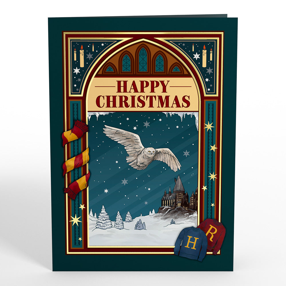 Harry Potter™ Hedwig™ Holiday Magic Pop-Up Card、mySite、solidvoid
