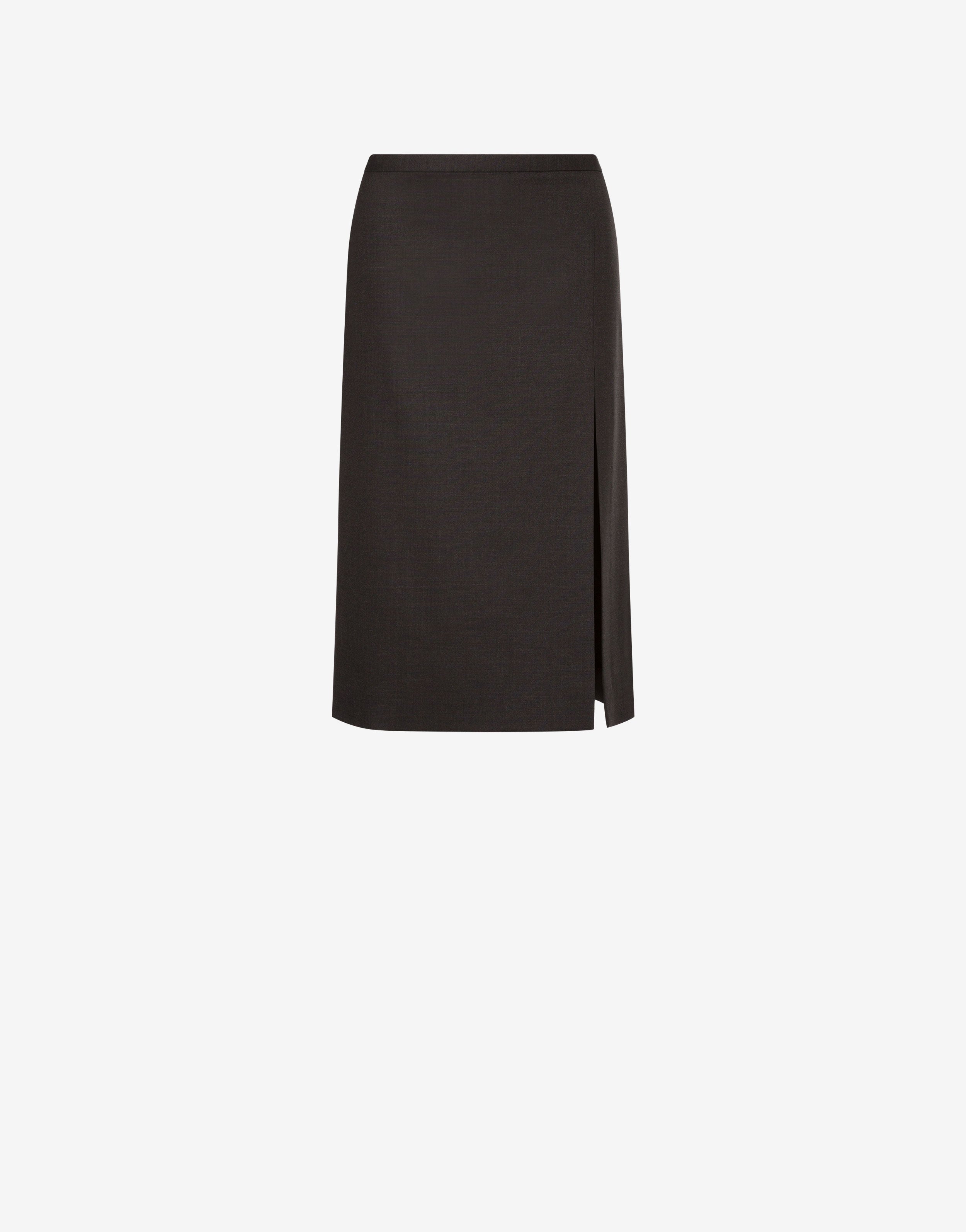 Gonna in tropical wool con spacco、mySite、aoinhome