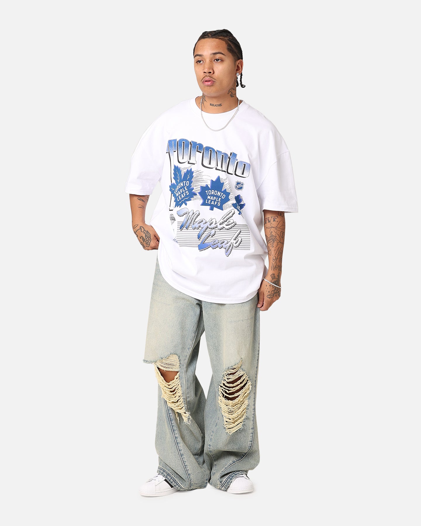 Culture Kings Toronto Maple Leaf Heavyweight T-Shirt White、mySite、zt4zffjzw