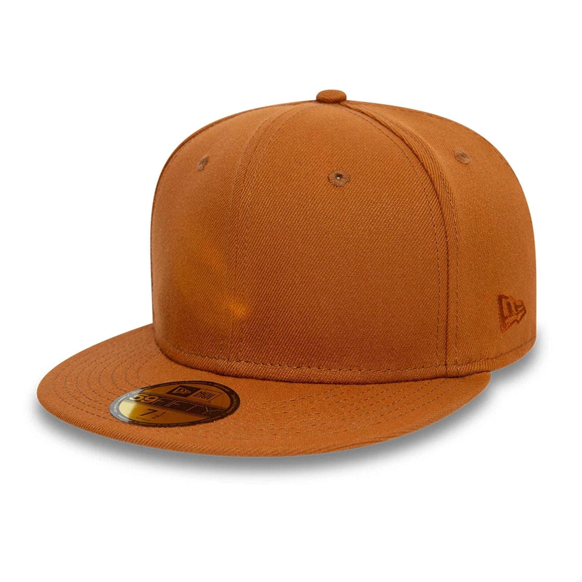 New Era Essential Brown 59FIFTY Fitted Cap、mySite、vikingsvslions