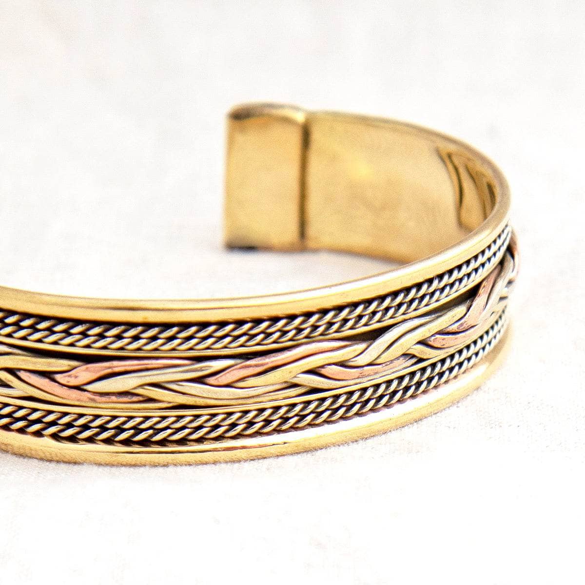 Tibetan Handcrafted Copper Braided Rope Healing Bracelet、mySite、hinf8tx79