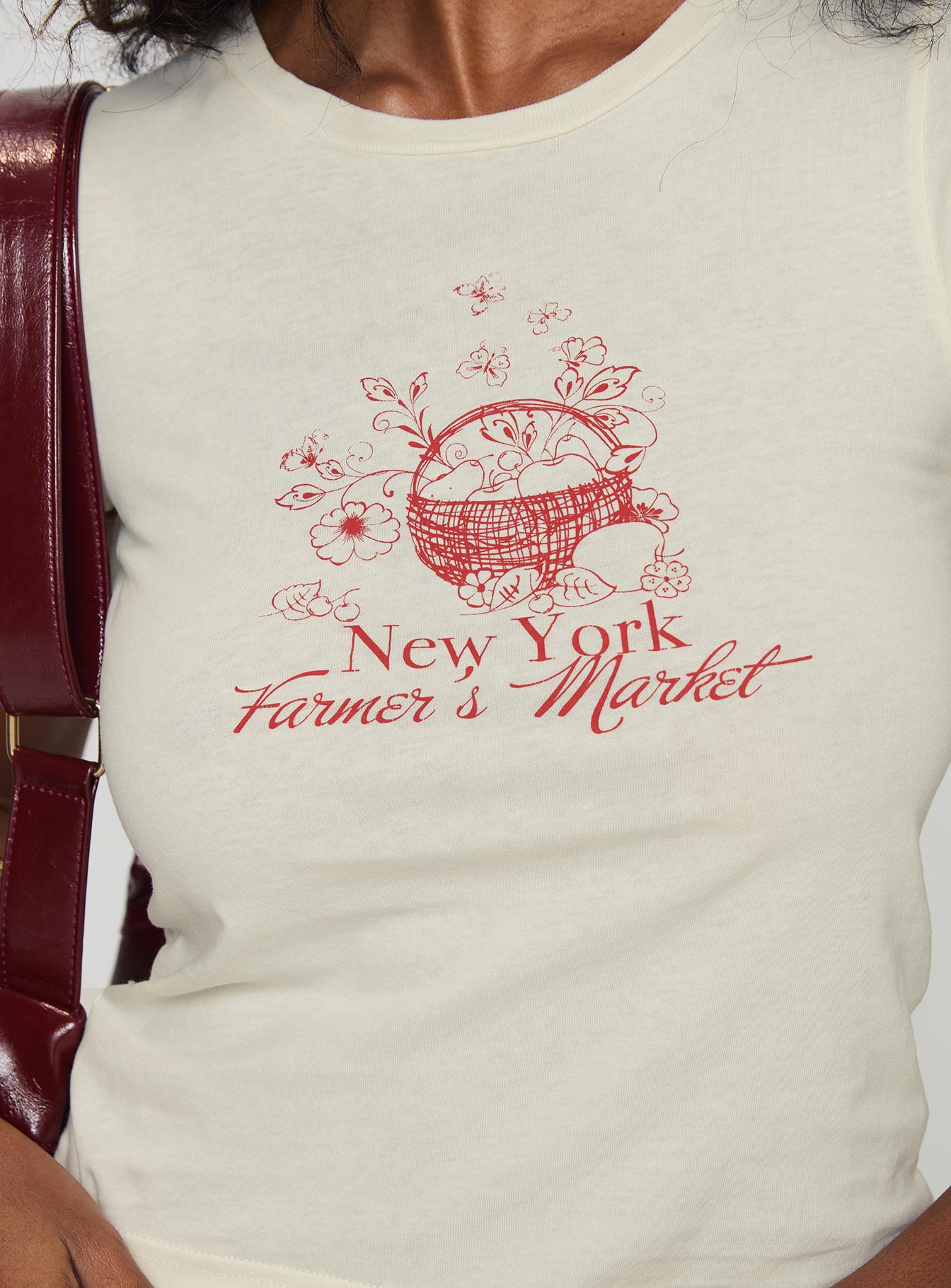 NYC Farmers Market Tee White、mySite、solidvoid