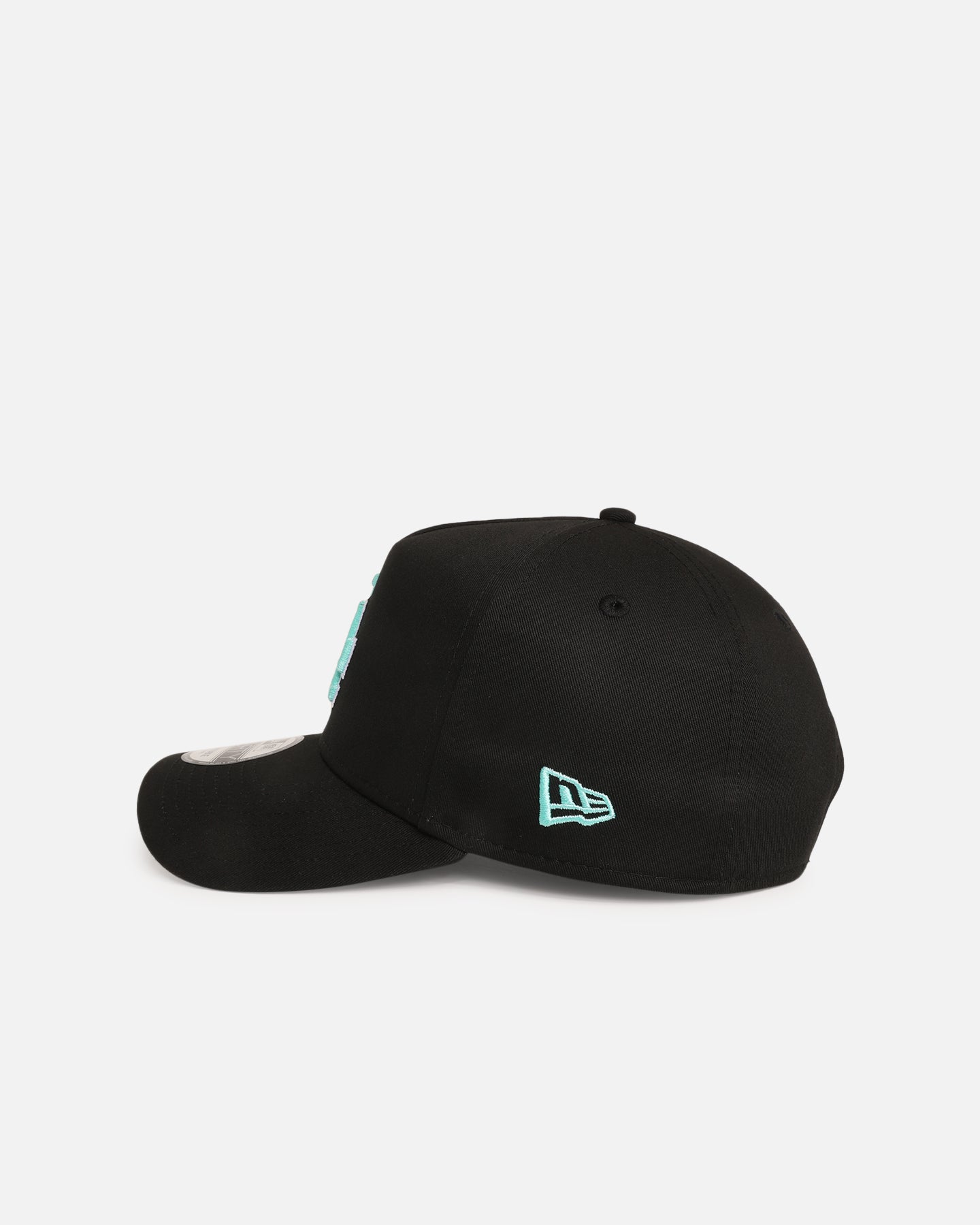 New Era Los Angeles Dodgers 'Black Aqua' 9FORTY A-Frame Snapback Black/Aqua、mySite、zt4zffjzw