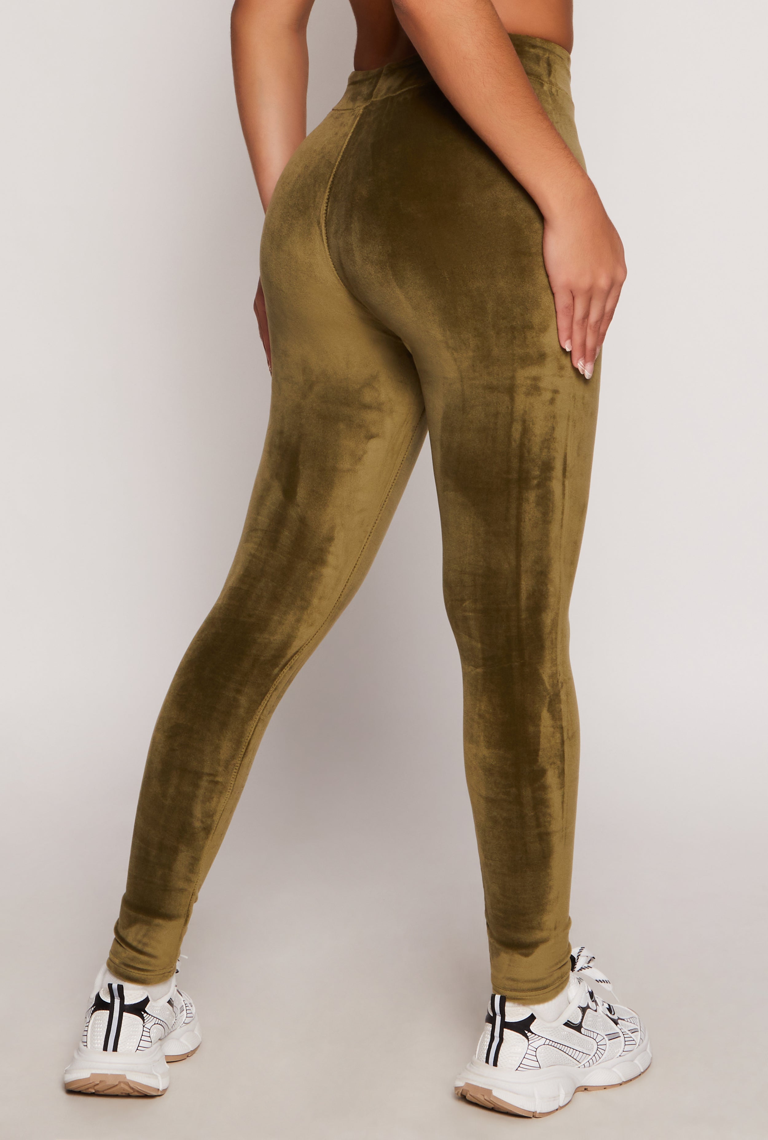 High Waisted Velour Drawstring Pants、mySite、camillekostekn