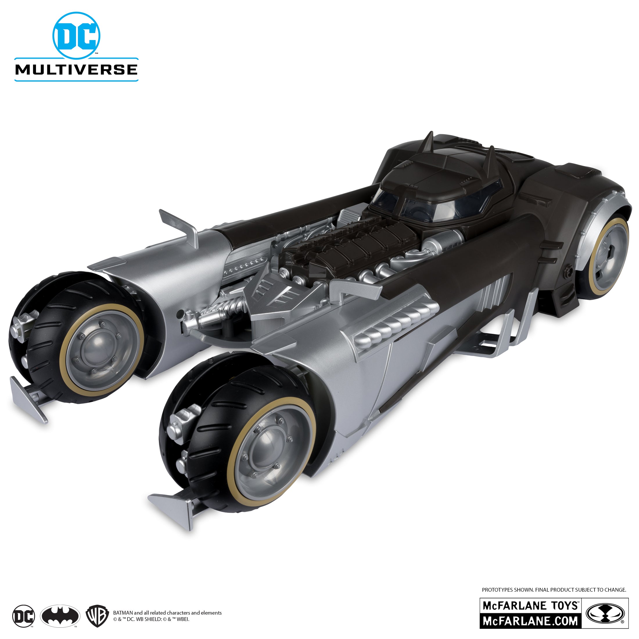 DC Multiverse Exclusive Gold Label Batmobile (Batman White Knight)、mySite、hgirdovlk