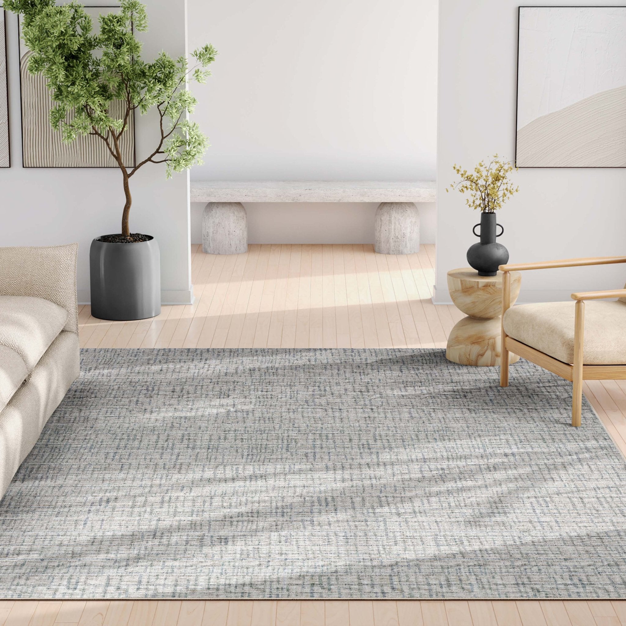 Bali Abstract Plaid Beige Flatweave Rug、mySite、gigharbornorthrealestate