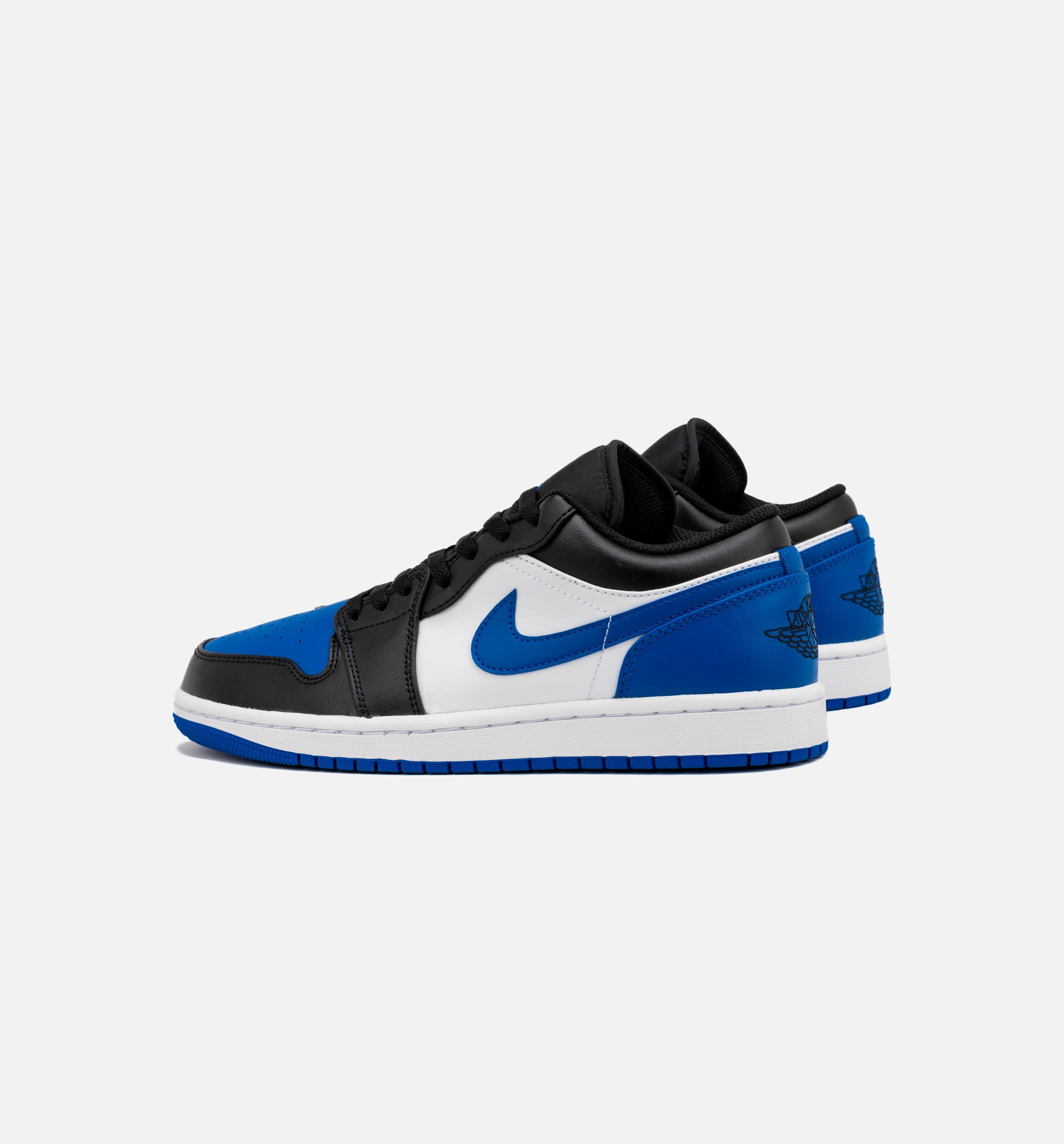 Air Jordan 1 Retro Low Royal Toe Mens Lifestyle Shoe - White/Royal Blue/Black Free Shipping、mySite、dreamappss