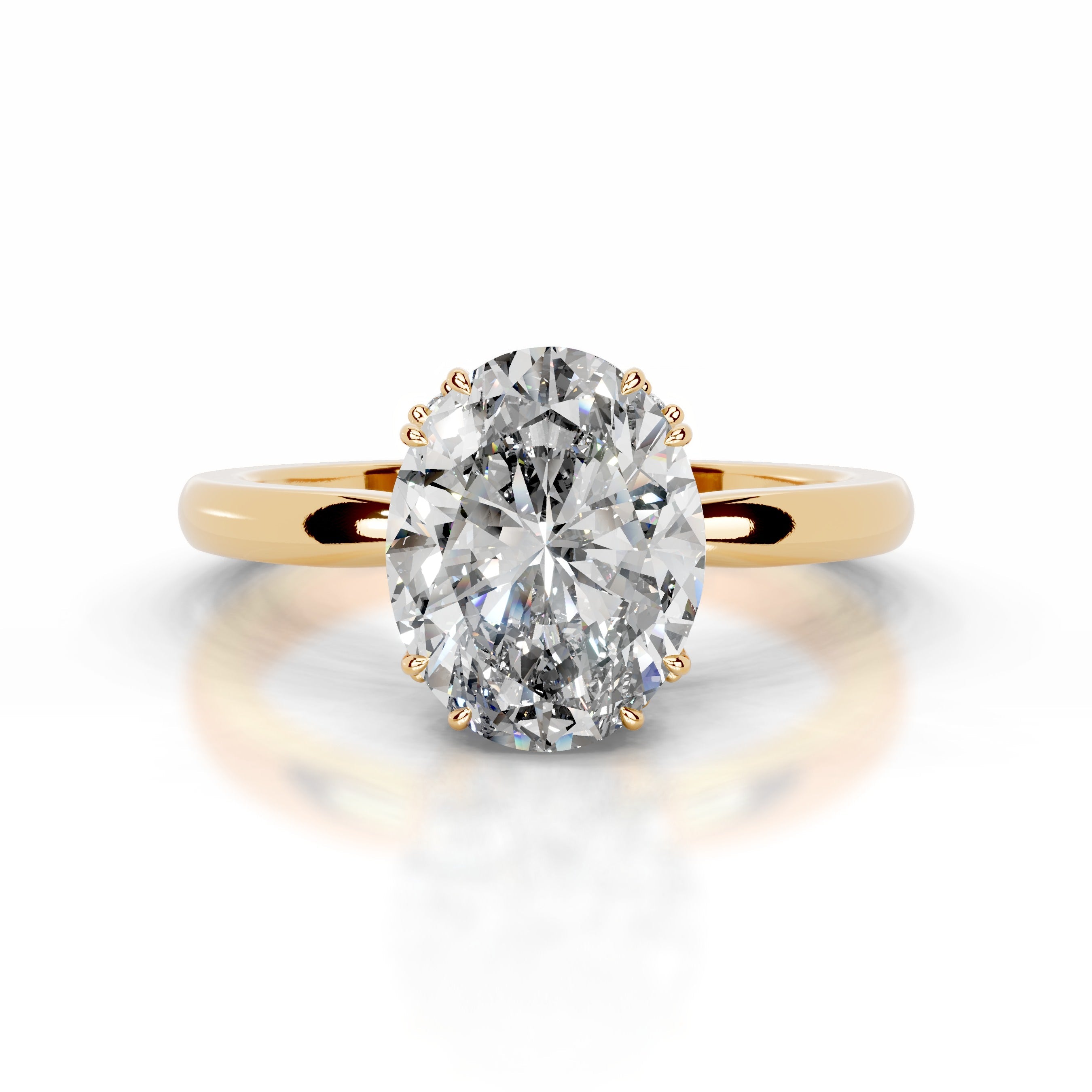 Ballina Lab Grown Diamond Ring - 18K Yellow Gold (RTS)、mySite、hinf8tx79