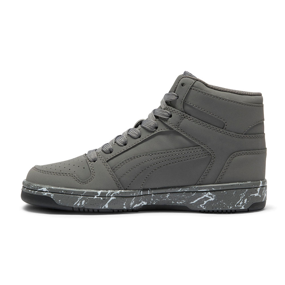 Rebound Layup Marble Nubuck High Top Sneakers (Big Kids)、mySite、gtrtttuynbv