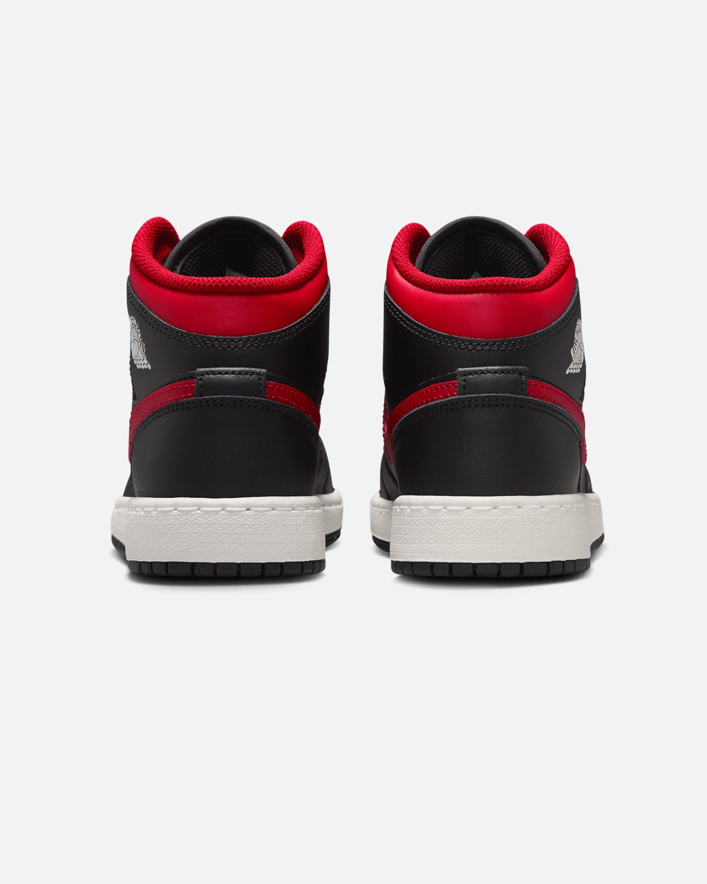Jordan Kids' Air Jordan 1 Mid (GS) Black/Varsity Red、mySite、zt4zffjzw