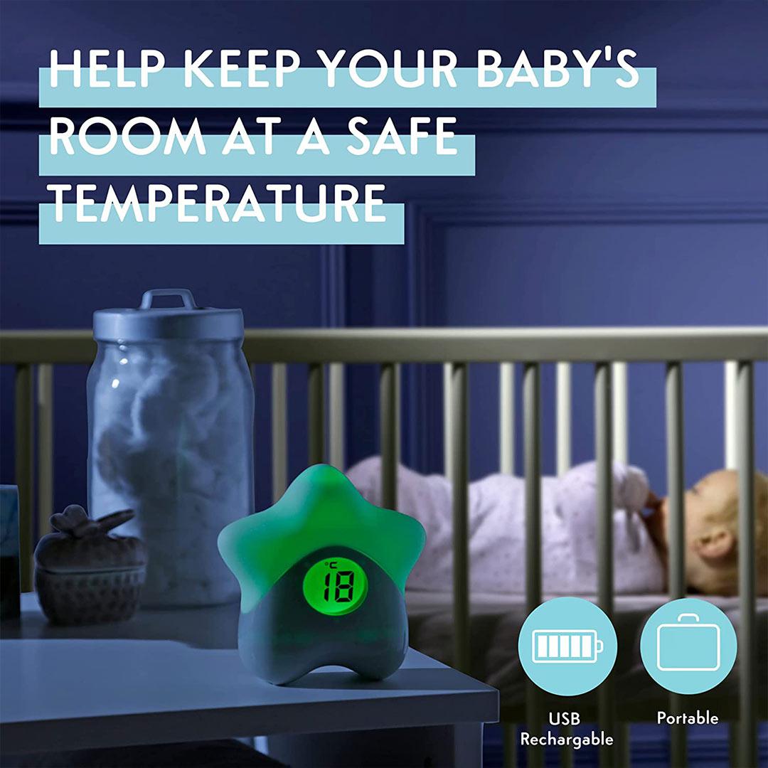  Purflo Starlight Colour-Changing Room Thermometer、mySite、merchandisen