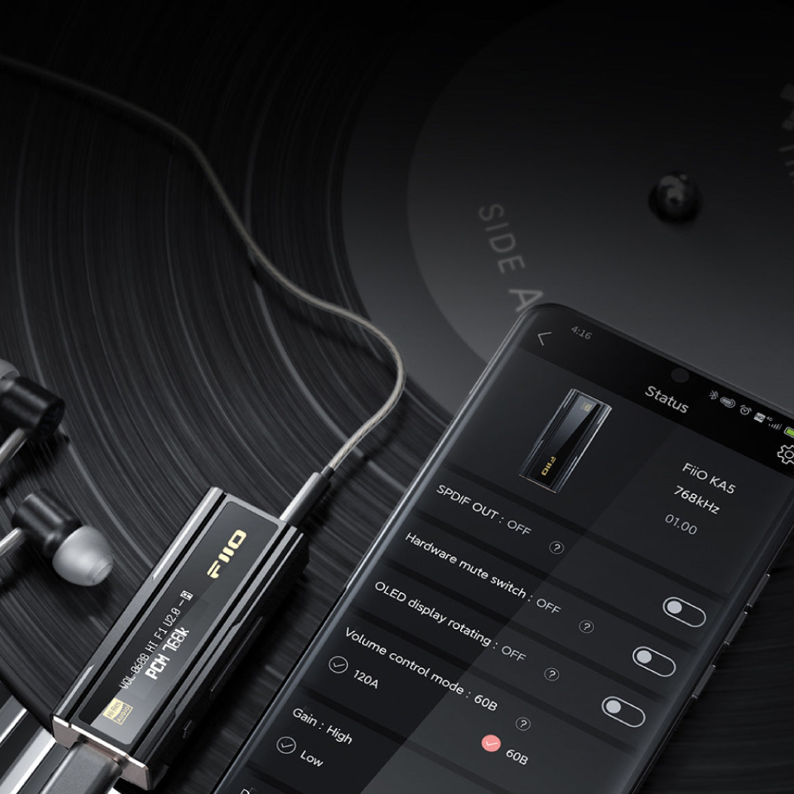  FiiO - KA5、mySite、merchandisen