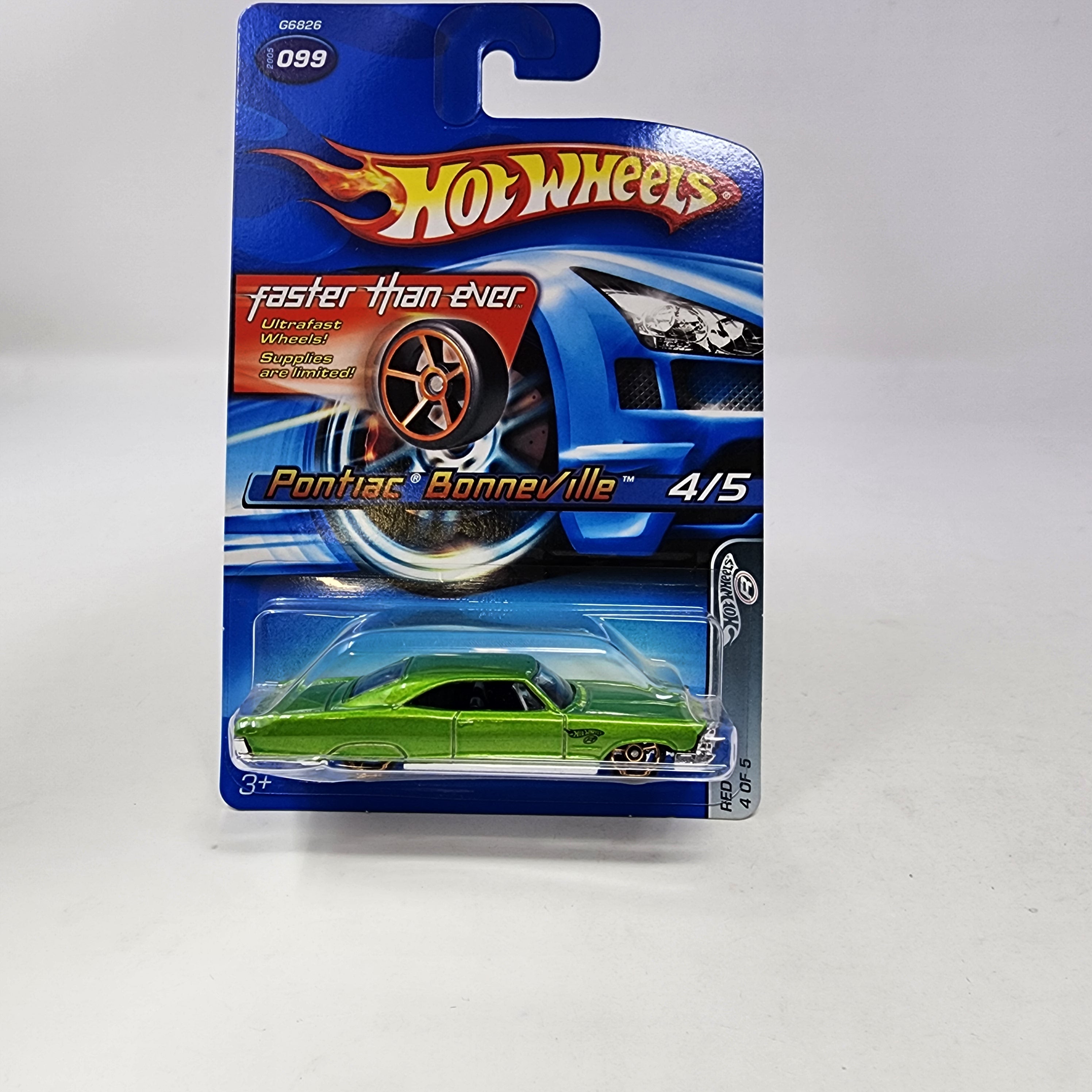 Pontiac Bonneville #99 * Green w/ FTE Rims * Hot Wheels 2005、mySite、hgirdovlk
