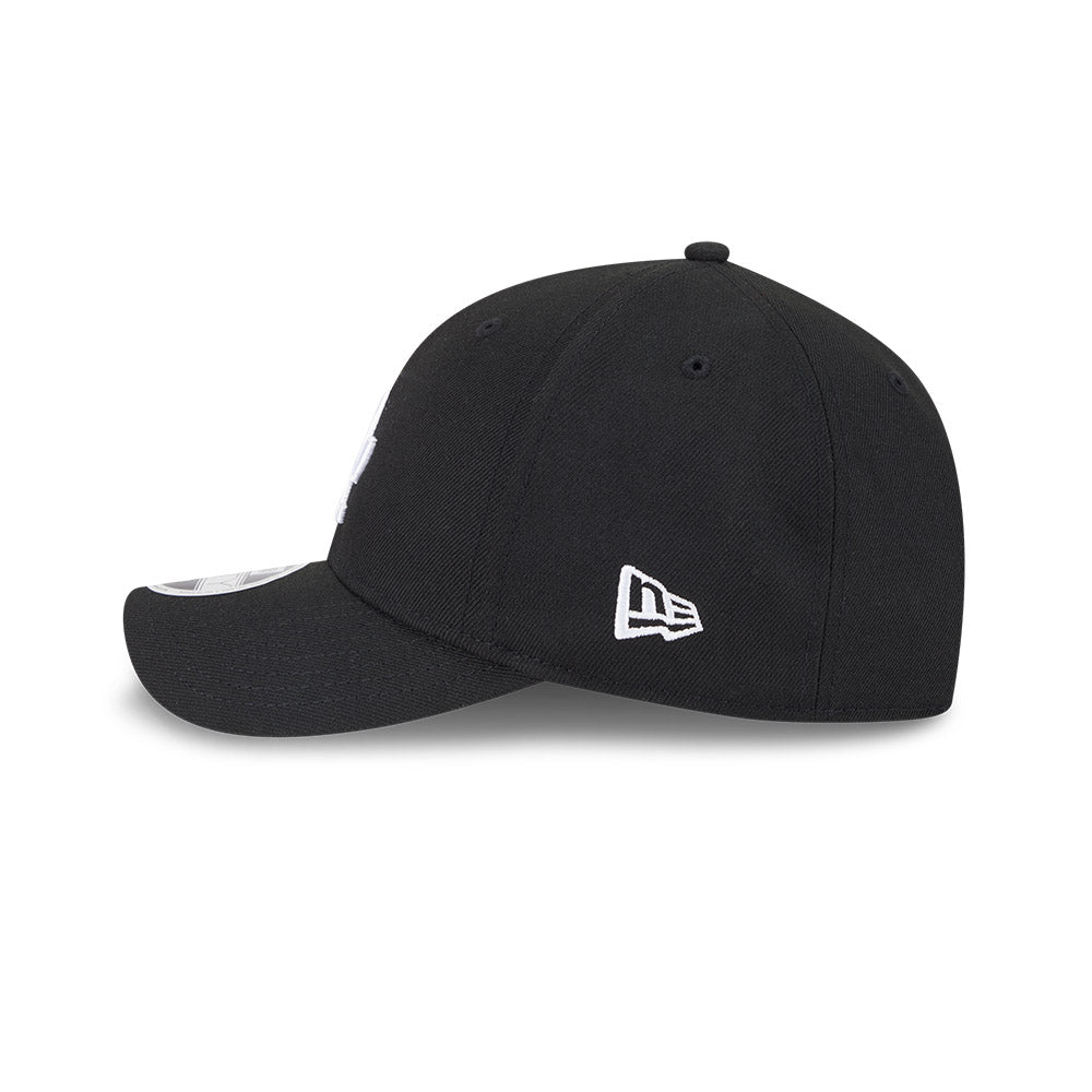 Los Angeles Dodgers New Era Black/White 9FORTY M-Crown Adjustable Hat、mySite、vikingsvslions