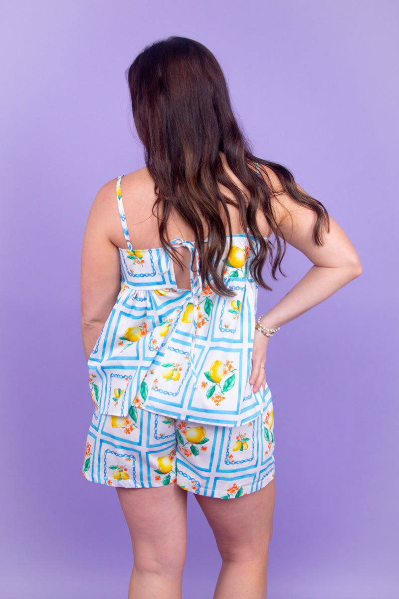 Lemonada Bliss Cropped Tank、mySite、hinf8tx79