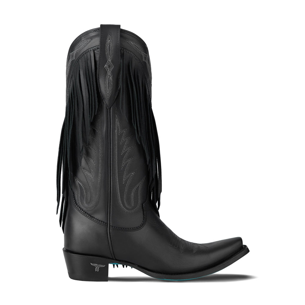 Senita Falls Fringe Embroidered Snip Toe Cowboy Boots、mySite、gtrtttuynbv